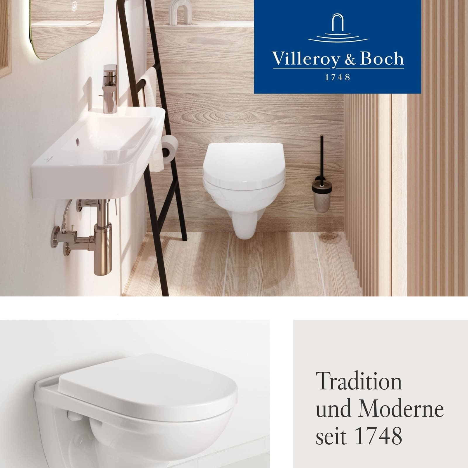 Villeroy & Boch WC-Sitz »WC-Sitz O.novo 423 x 368 x 51 mm weiß« 1 Stk. tlg. Kein SoftClose, Kein QuickRelease