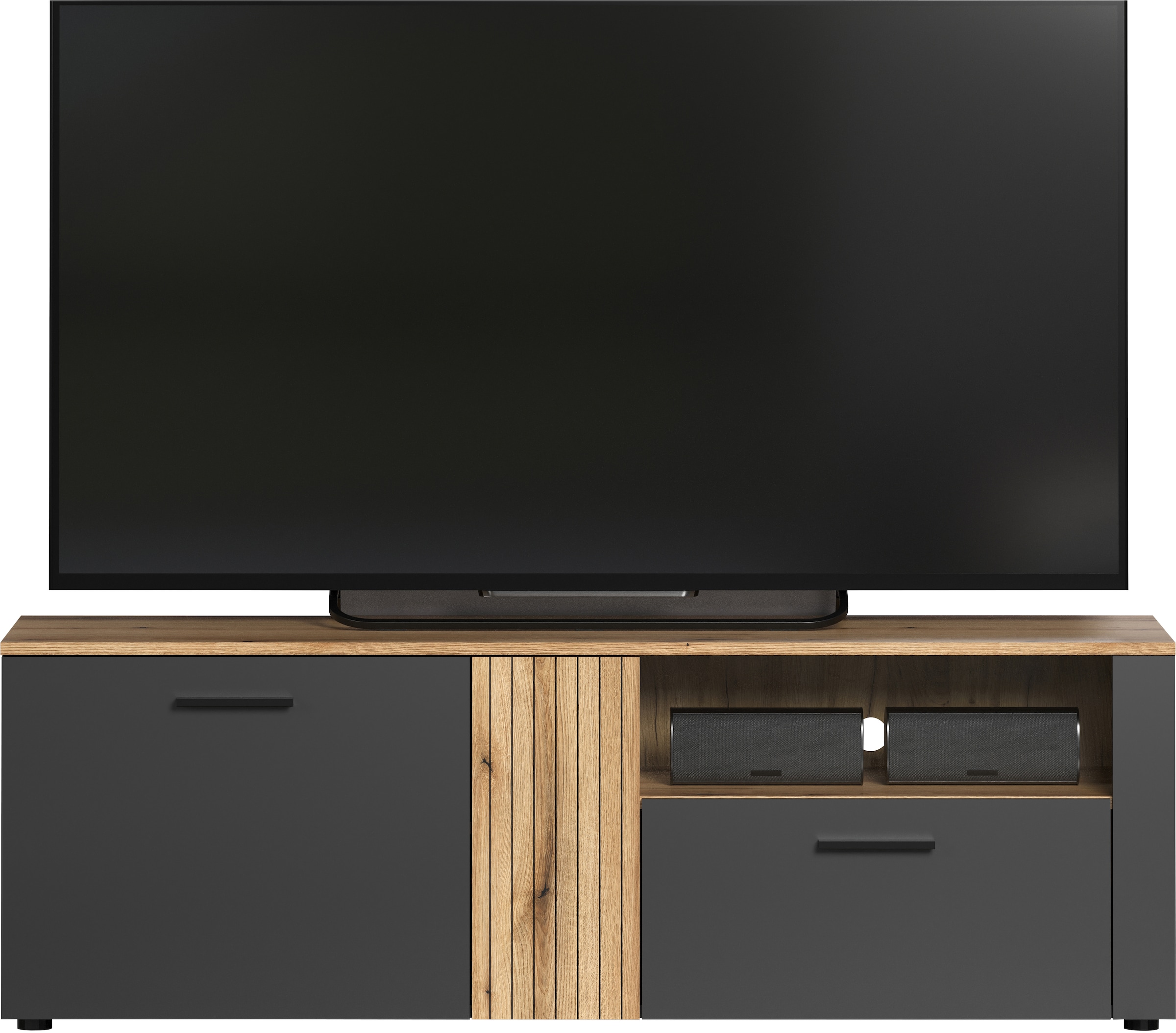 INOSIGN TV-Bank »Estepona«, (1 St.), TV-Board, 2 Türen, 1 Schublade, 1 Fach - (B/T/H) 150/42/50 cm
