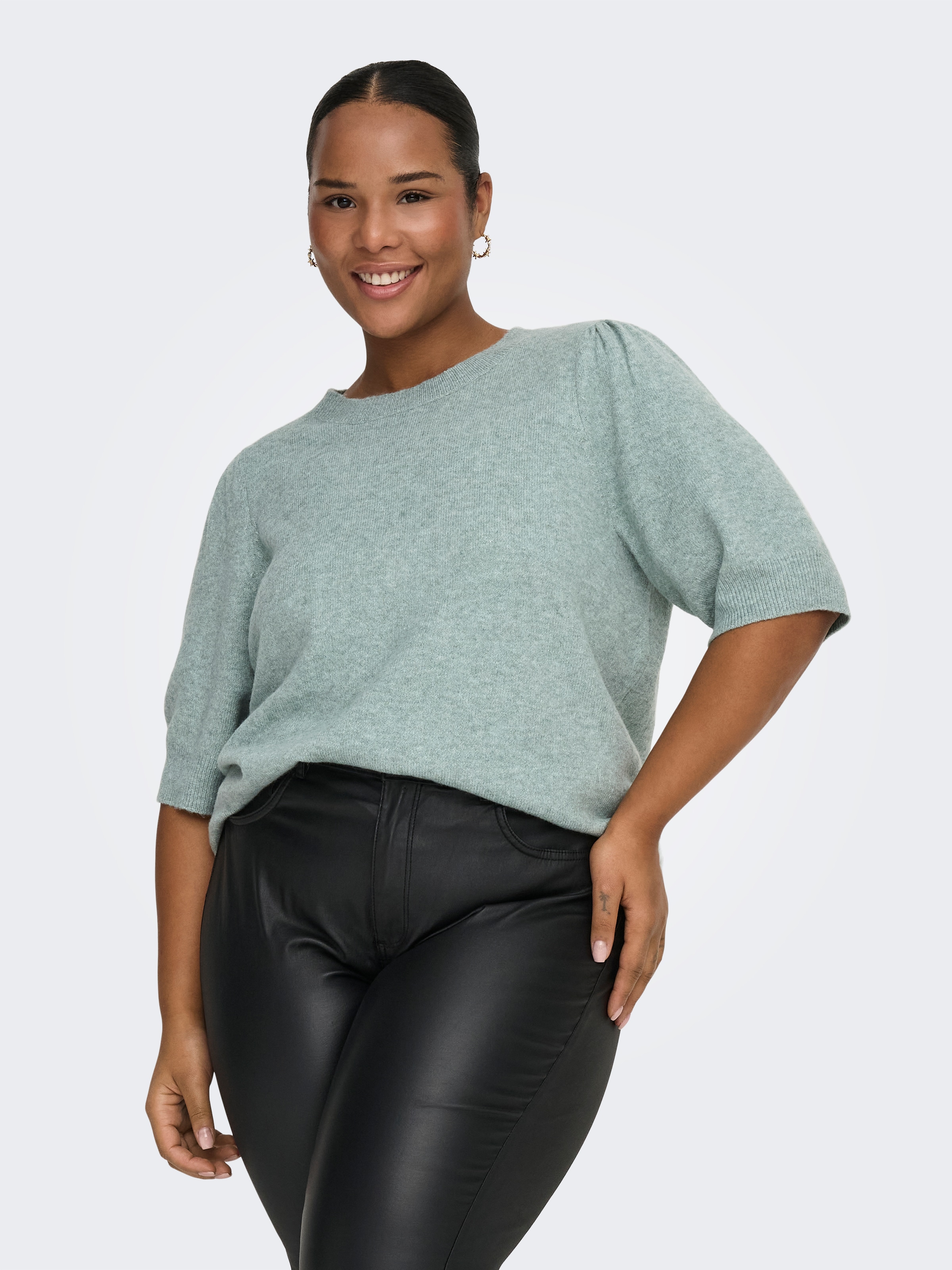 ONLY CARMAKOMA Strickpullover »CARRICA LIFE 2/4 PULLOVER KNT NOOS«