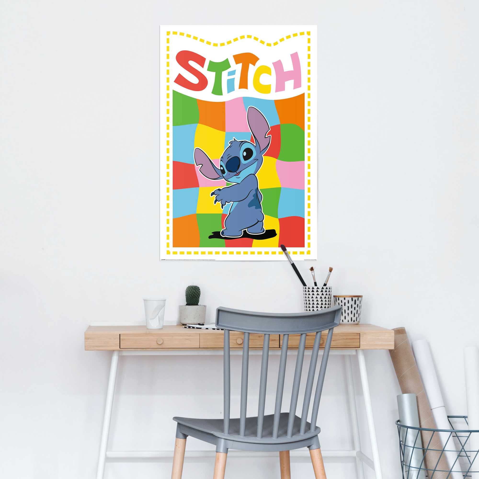 Reinders! Poster »Stitch - chequered Stitch«