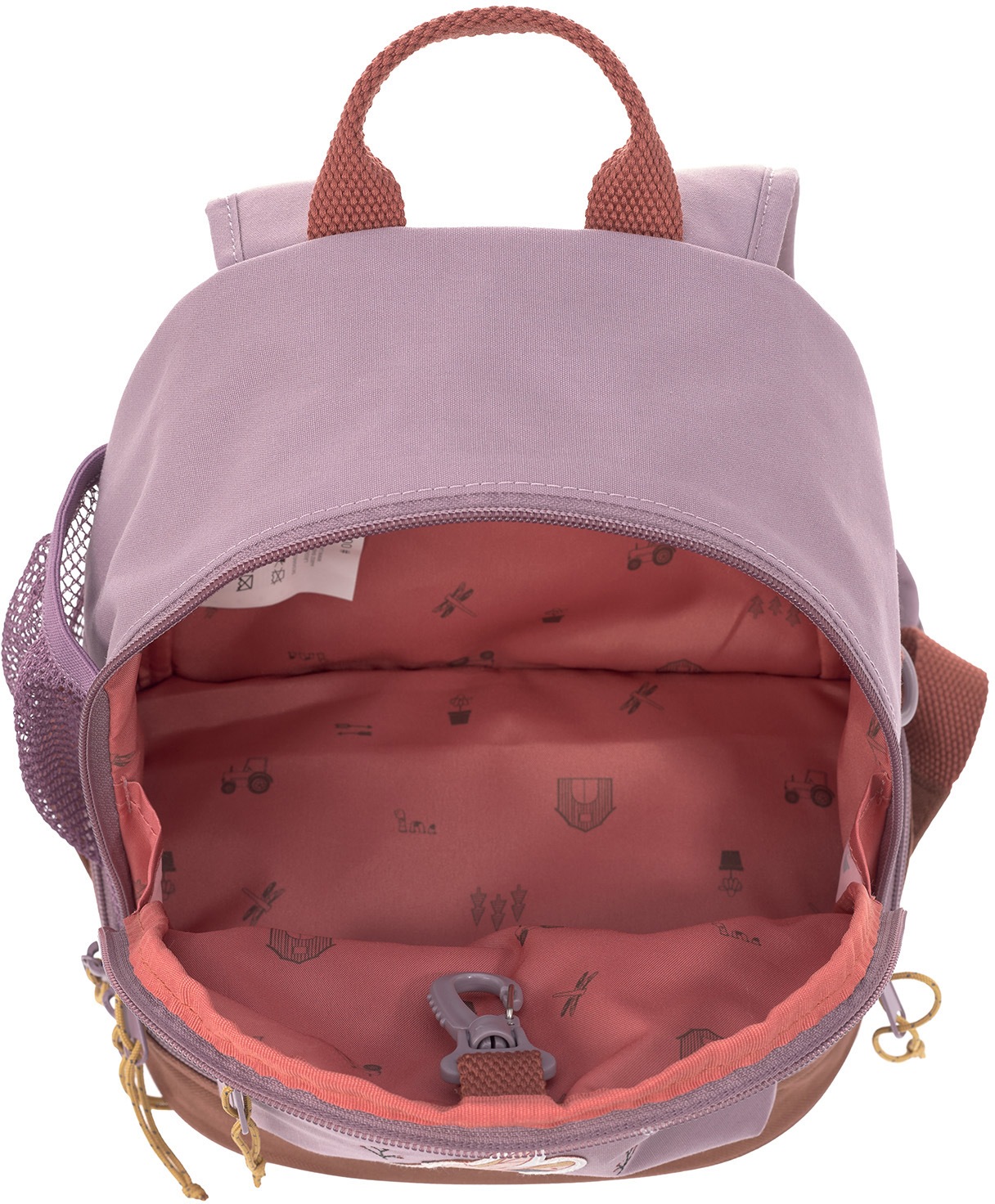 Backpack«, Rechnung Flächen, PETA-approved vegan Kinderrucksack LÄSSIG auf bestellen Mini »Adventure, Floureszierende Dragonfly,