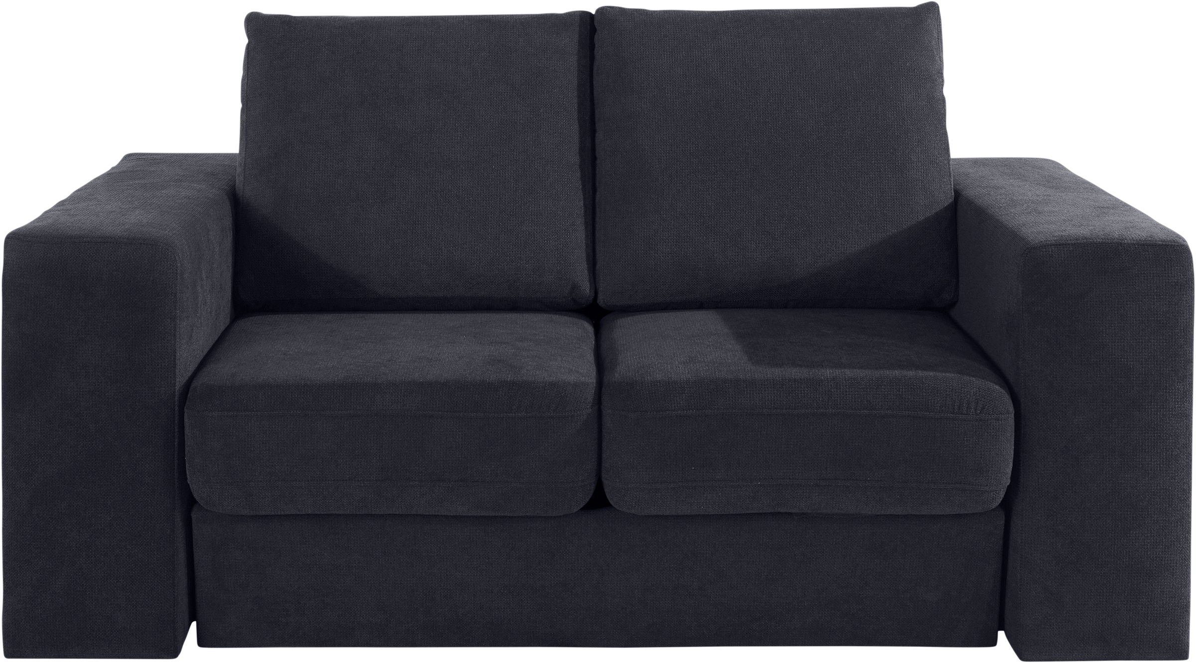 LOOKS by Wolfgang Joop 2-Sitzer »Looksvb«, Verwandlungssofa: aus Sofa wird Sofa mit 2 Hockern, mit Regalfunktion