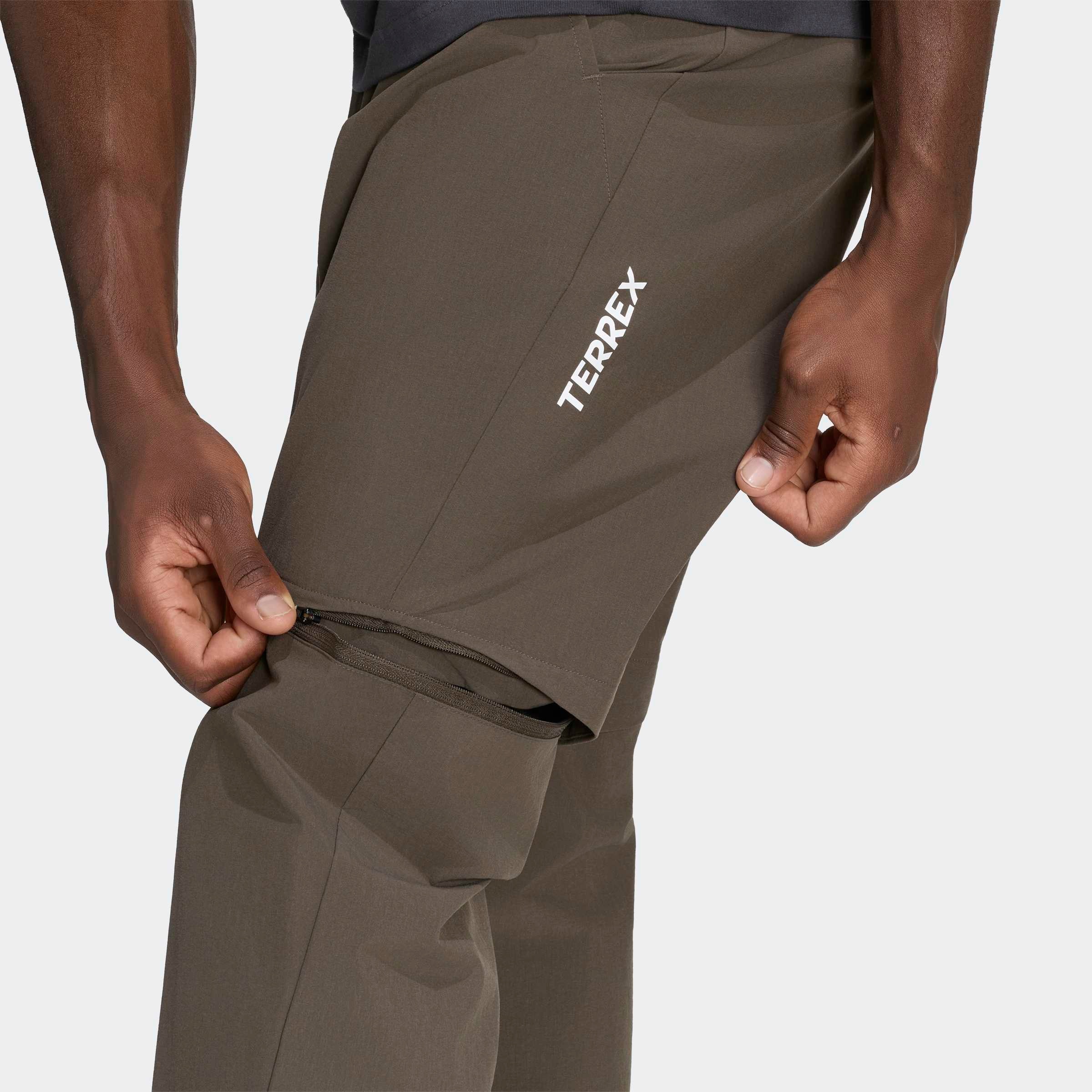 adidas TERREX Outdoorhose »MT ZIP OFF P«  sportlicher Stil, mit Reißverschluss, aus Polyamid und Elasthan