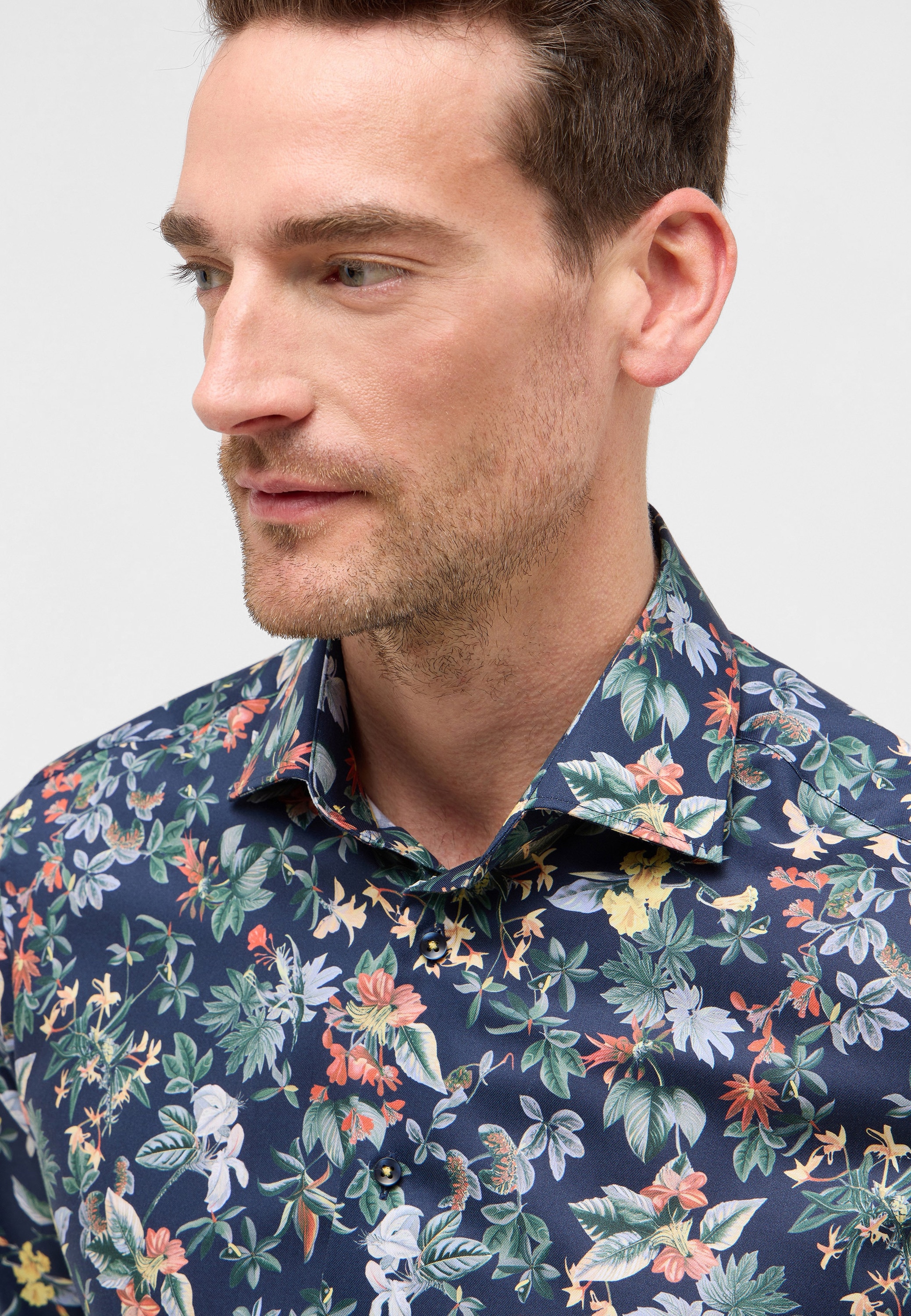 Eterna Langarmhemd »MODERN FIT« NON IRON (bügelfrei)