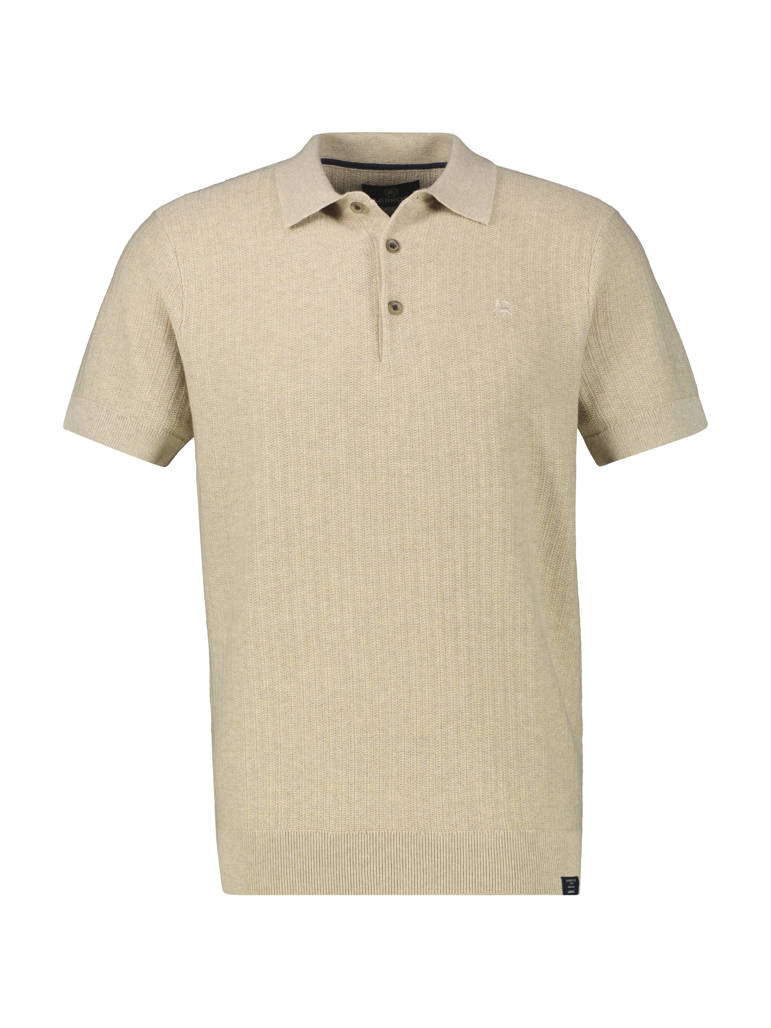 LERROS Poloshirt, in Feinstrickqualität