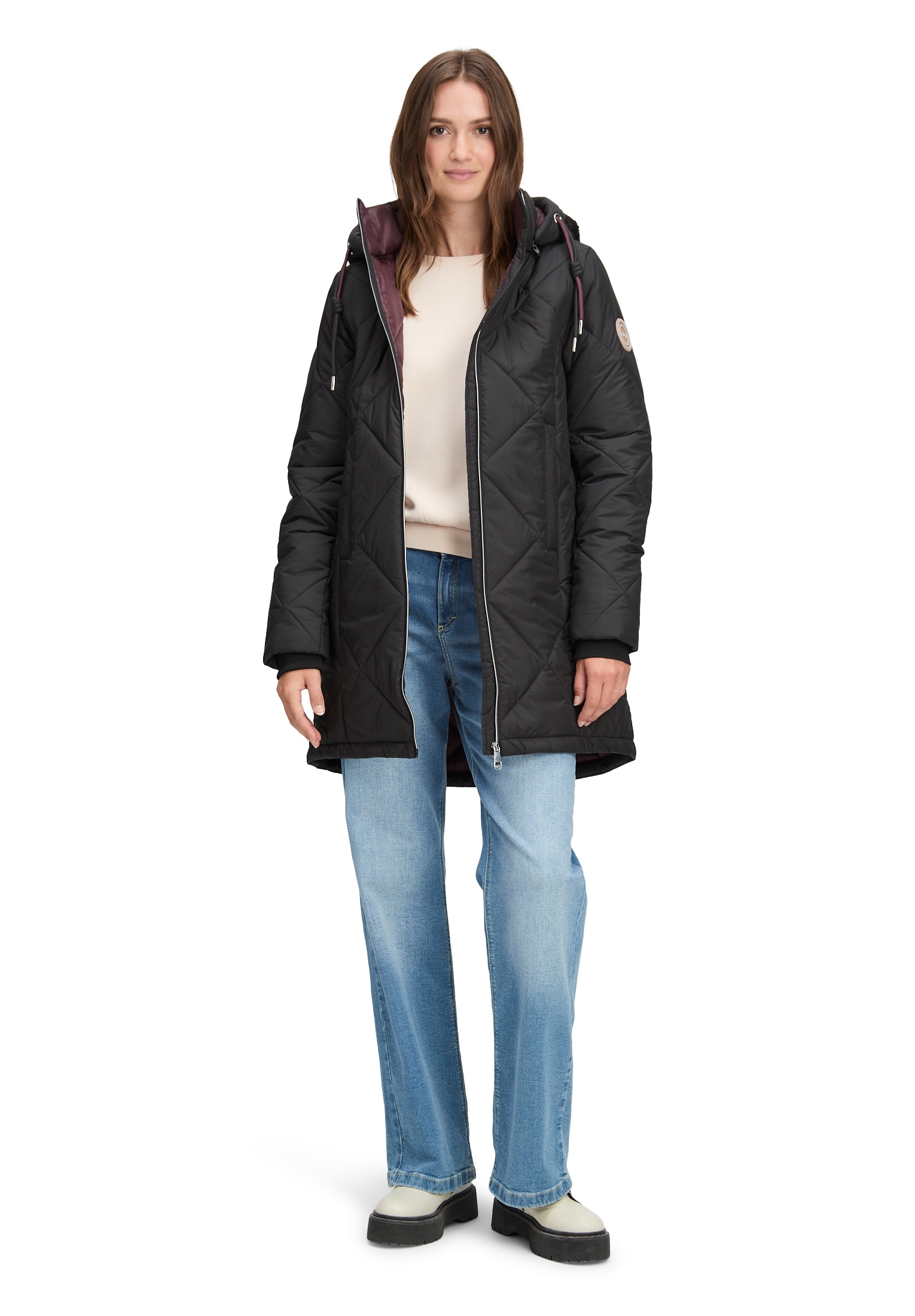 Cartoon Steppjacke »Steppjacke mit Plüsch«