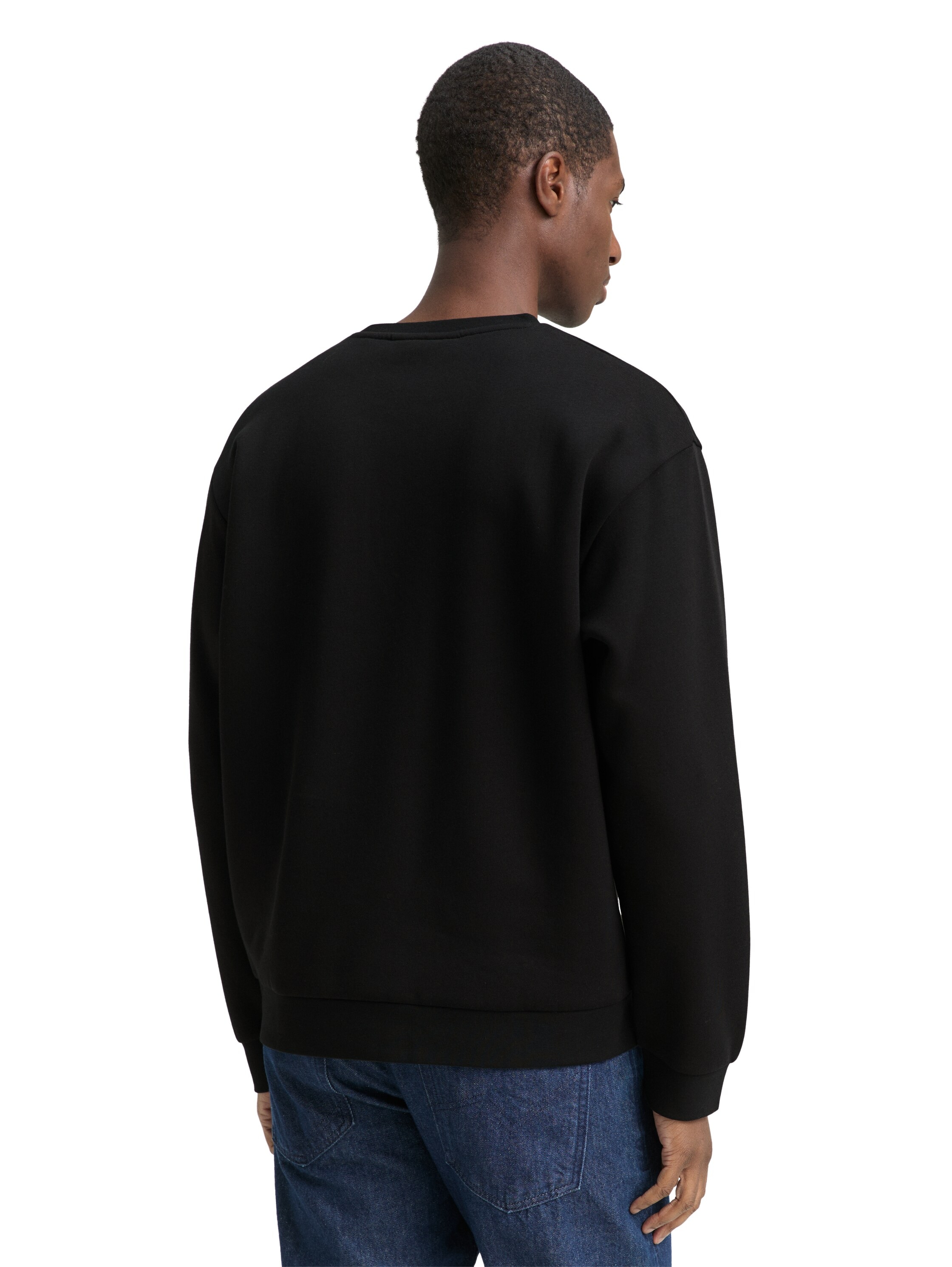 TOM TAILOR Denim Sweatshirt , mit Logo Stickerei
