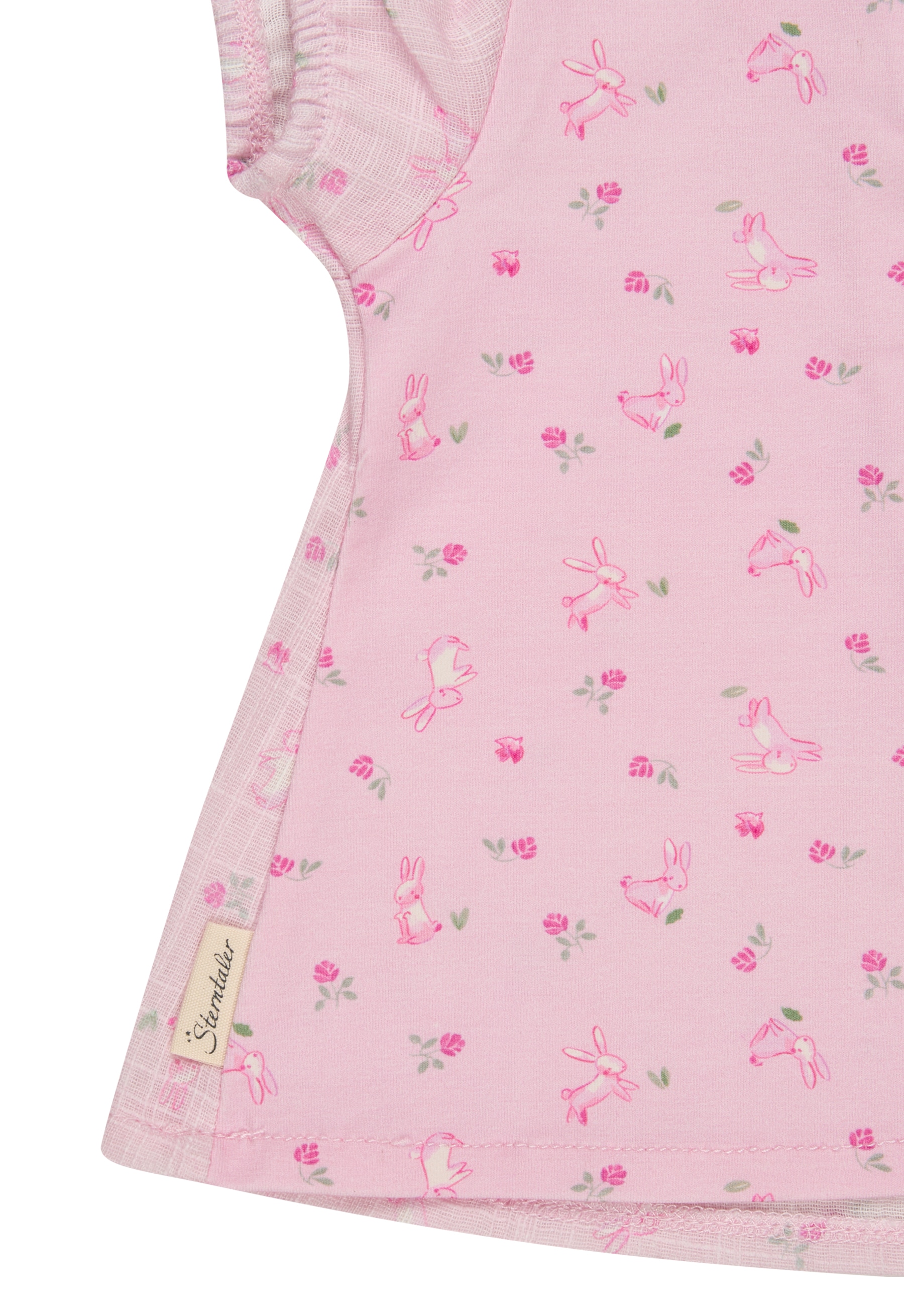 Sterntaler® Kurzarmshirt »Kurzarmshirt Hase«