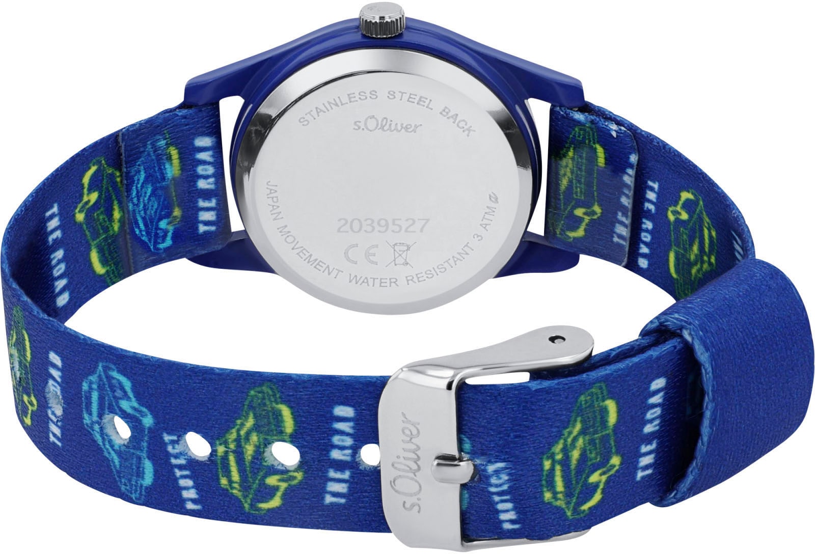 s.Oliver Quarzuhr, Armbanduhr, Kinderuhr, Autos, Schulanfang, Geburtstag, Geschenkidee