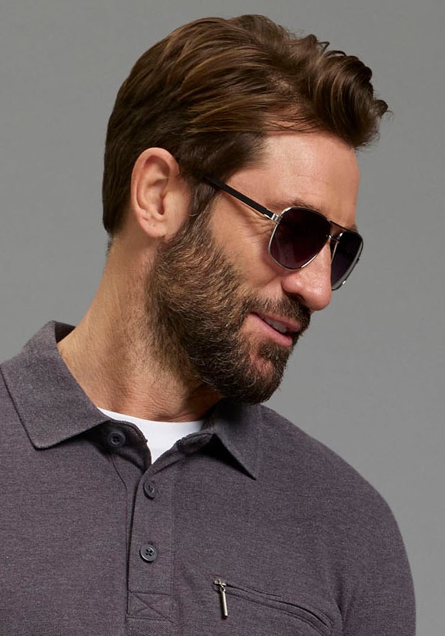 H.I.S Sonnenbrille 3 Stk. Filterkategorie 3, 100% UVA & 100% UVB Schutz, polarisierende Gläser