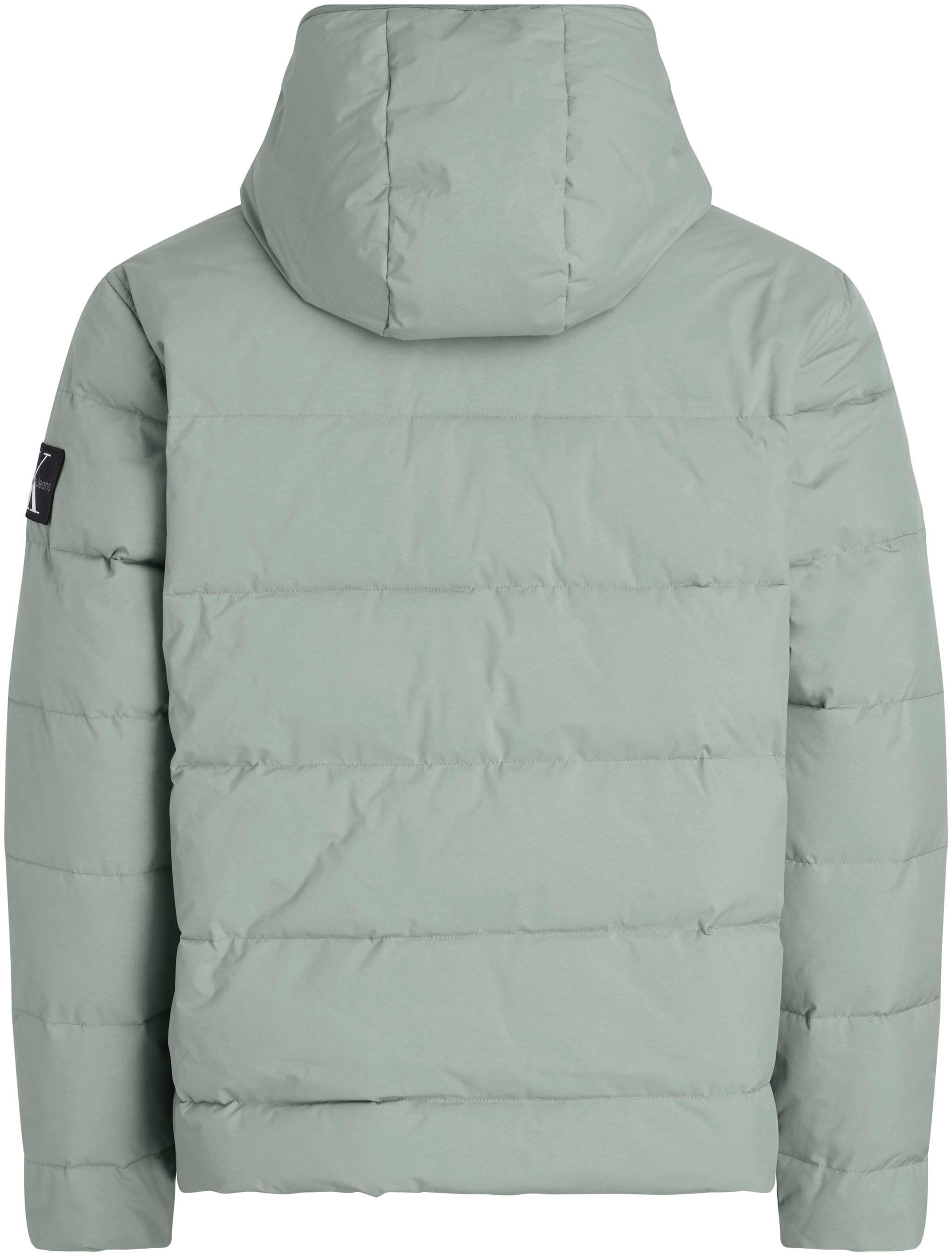 Calvin Klein Jeans Outdoorjacke »ESSENTIAL LW PADDED JACKET«, mit Kapuze, mit Logopatch