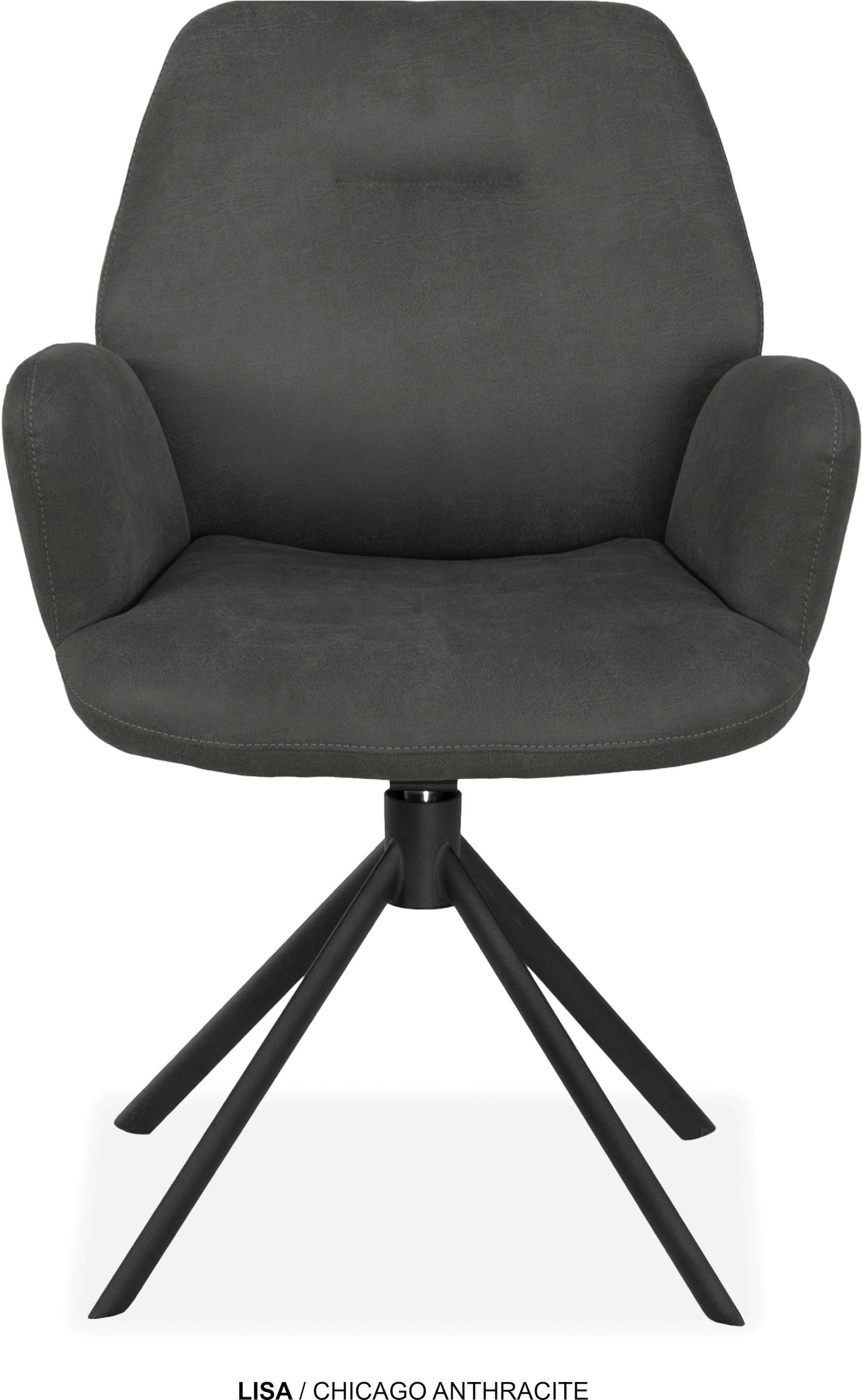 OMG Design Esszimmerstuhl »Lisa« (Set) 1 Stk.Drehstuhl mit auto-return, Armlehnenstuhl