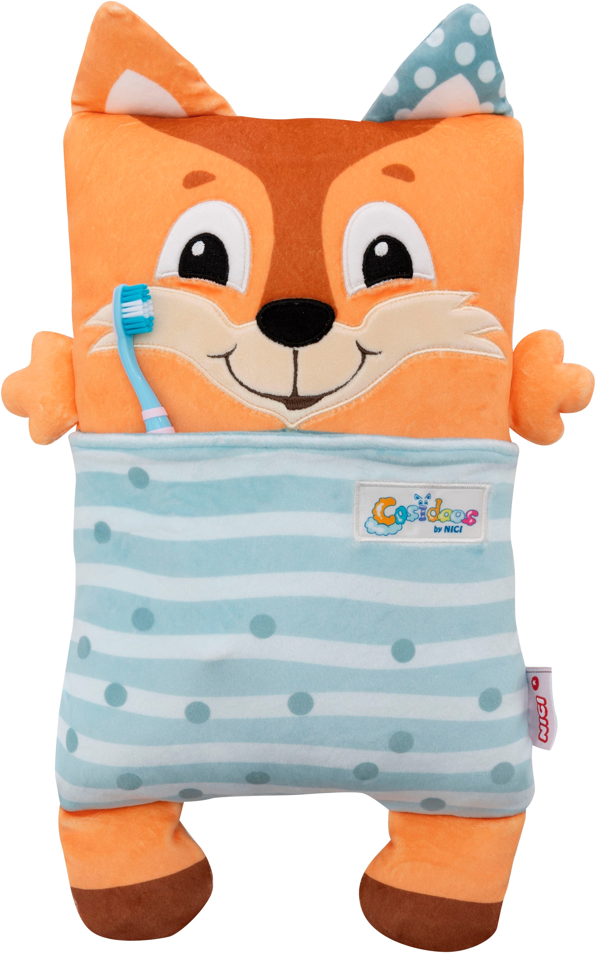 Nici Kuscheltier »Cosidoos, Fuchs mit Wendefunktion 30x20 cm«