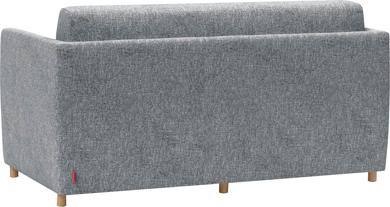 INNOVATION LIVING ™ 3-Sitzer »Olan Schlafsofa, innovativ und modern, kompakte Stellfläche«, leichtgängiger Ausklappmechanismus; schmale Armlehnen, Eichenfüße