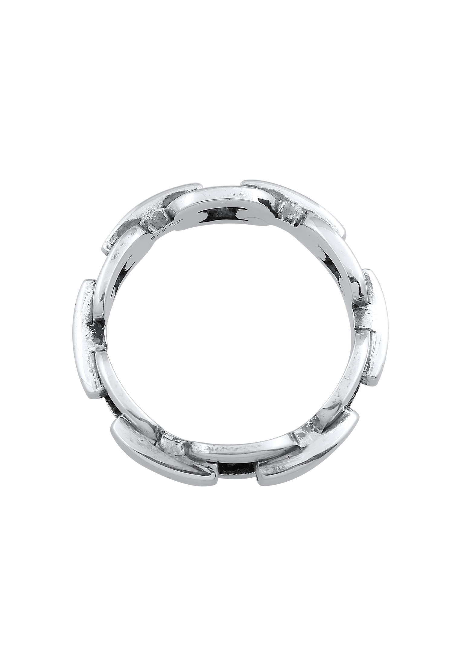 Kuzzoi Silberring »Ring Herren Anker Kettenring Trend 925 Silber«