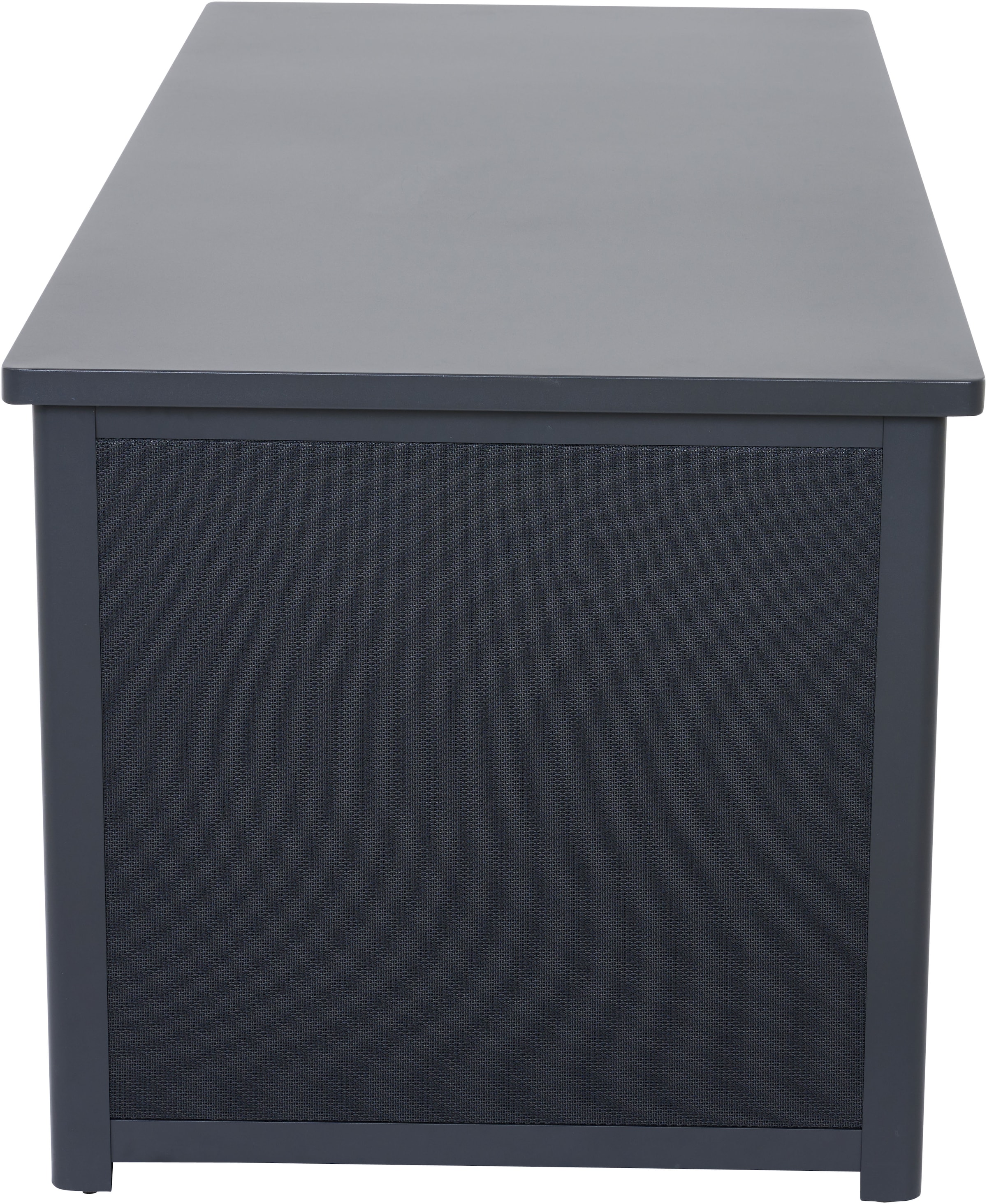 Siena Garden Kissenbox Gestell aus Aluminium, Ranotex® Bezug, 181x79x75cm anthrazit
