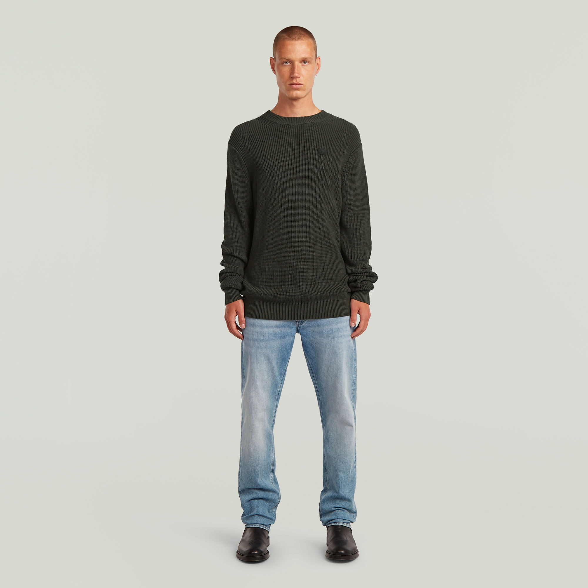 G-STAR Strickpullover mit Rundhals