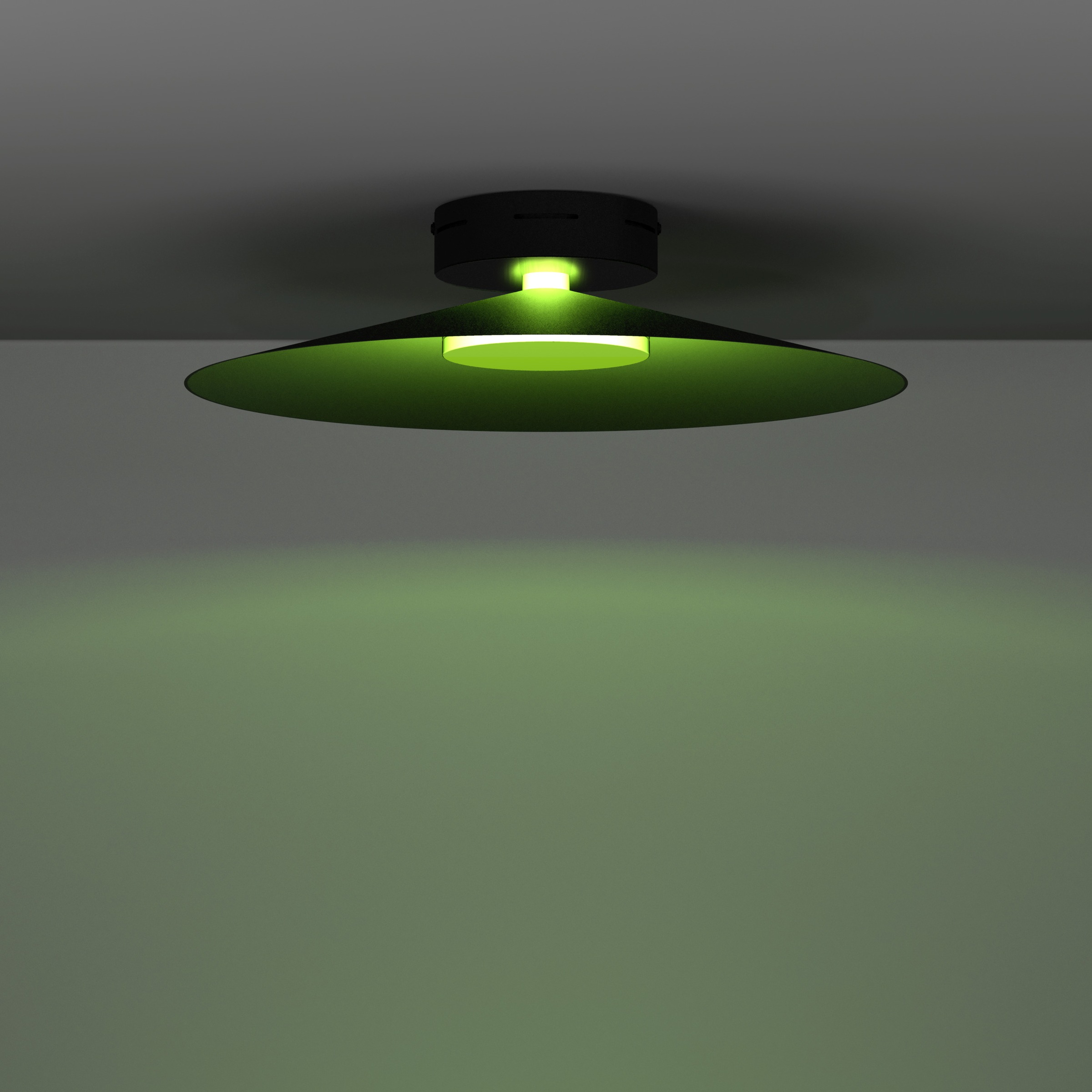 EGLO LED Deckenleuchte »CONOMAVILLA-Z Deckenlampe - Stahl - LED - 15,5W - IP20« LED-Modul 1 Stk. Kaltweiß | Neutralweiß | RGB | Warmweiß Wohzimmerlampe, Esszimmerlampe, Flur, Schlafzimmer, H11 x Ø45 cm