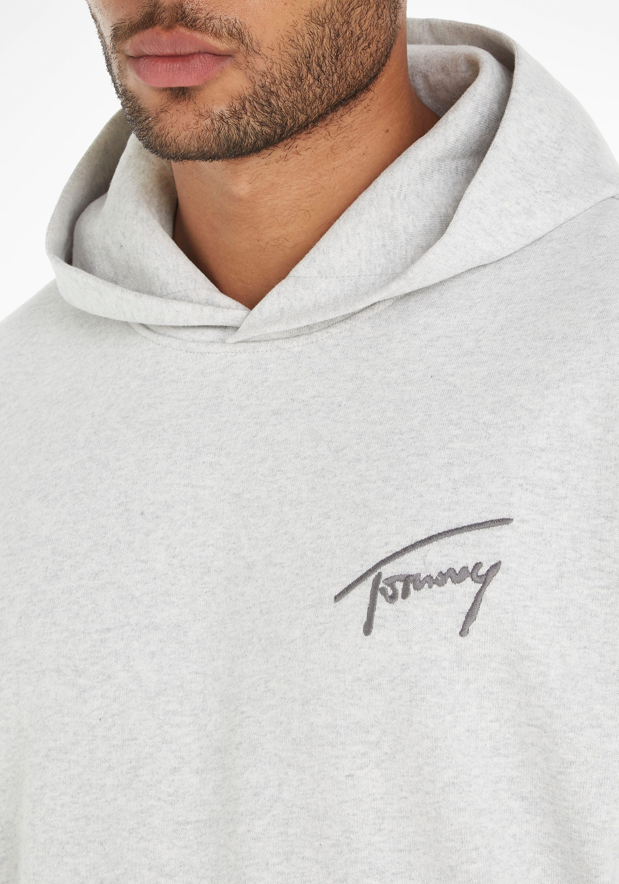 Tommy Jeans Plus Kapuzensweatshirt »TJM RLX SIGNATURE HOODIE EXT«, Große Größen