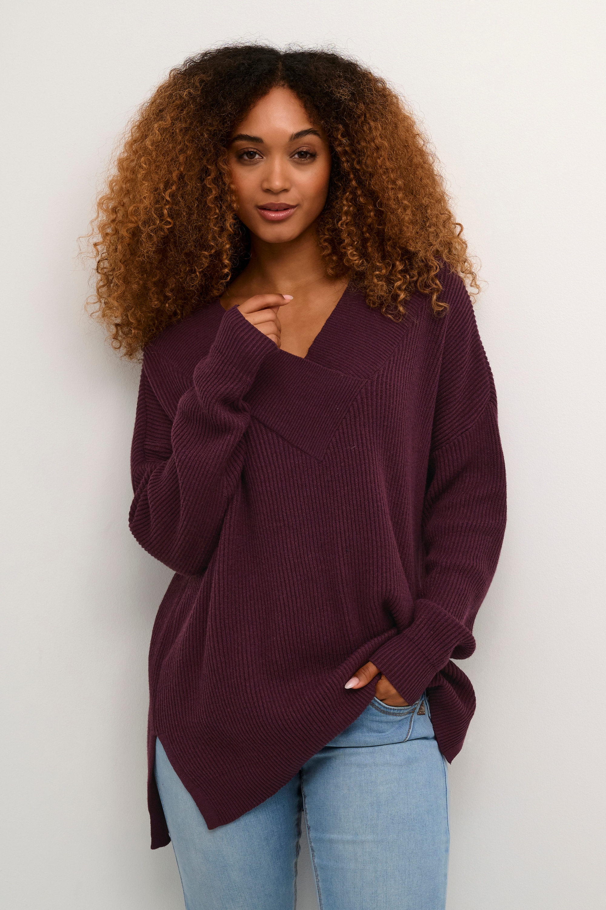 Culture Strickpullover »Damen Strickpullover CUolivia«