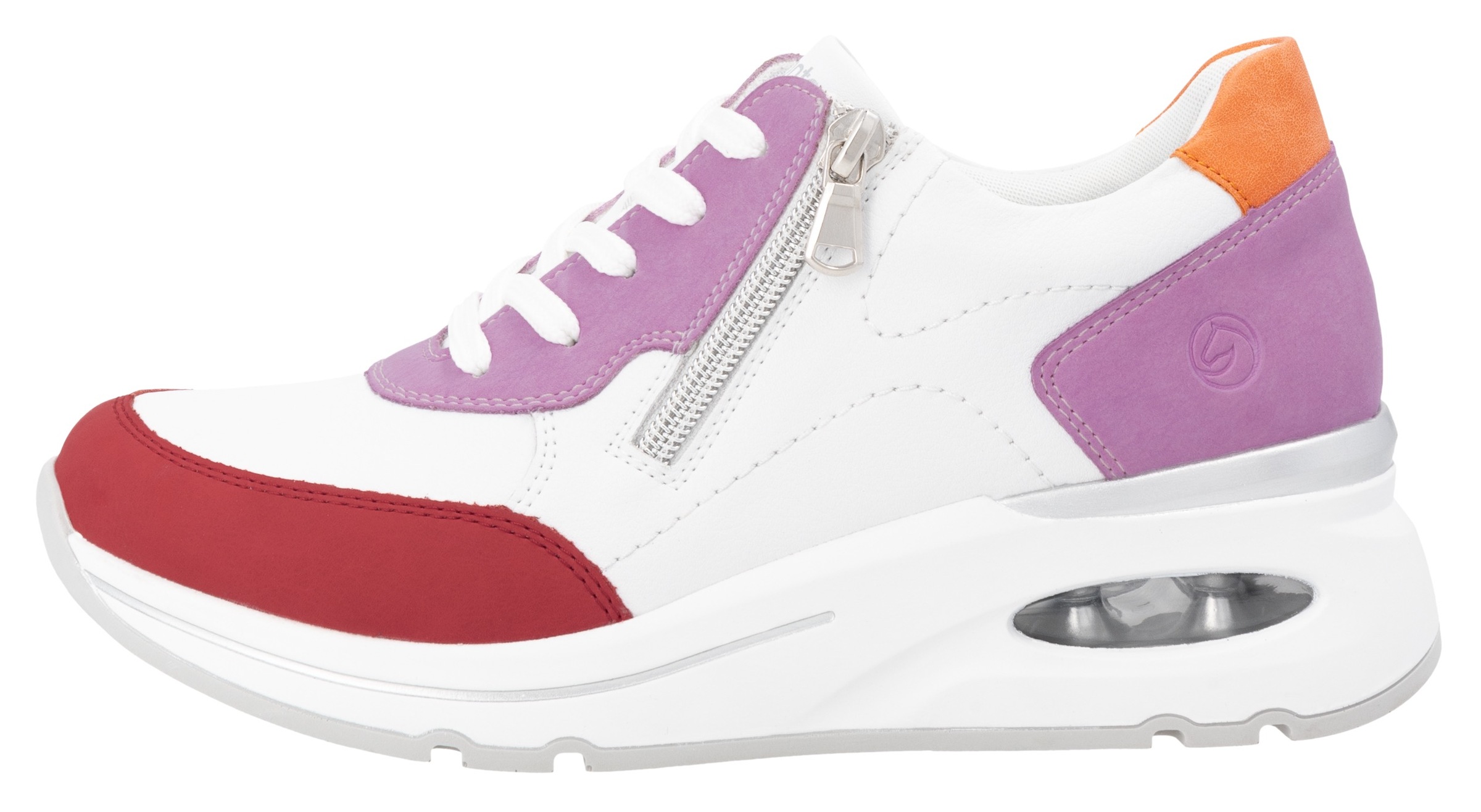 Remonte Keilsneaker »Elisabeth Hurley-Collection«, Freizeitschuh, Halbschuh, Schnürer mit herausnehmbarer Soft-Einlage