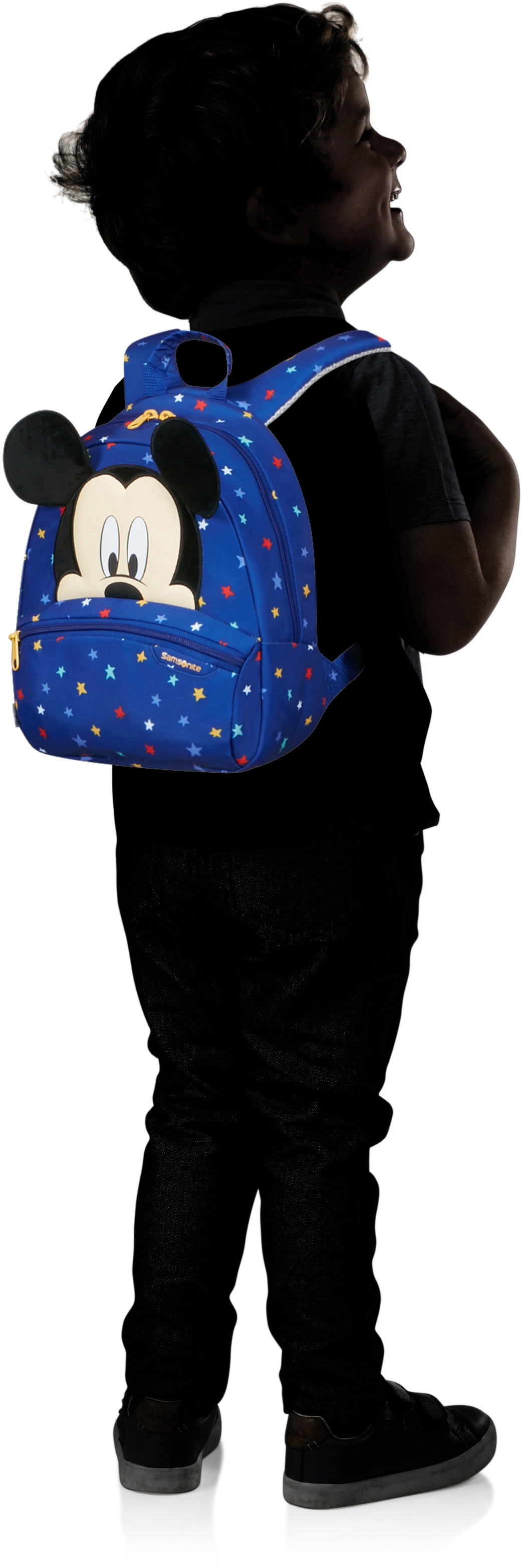Samsonite Kinderrucksack »Disney Ultimate 2.0, S, Mickey Stars«, reflektierende Details, Kindergartenrucksack Kinderfreizeitrucksack Kinder-Backpack