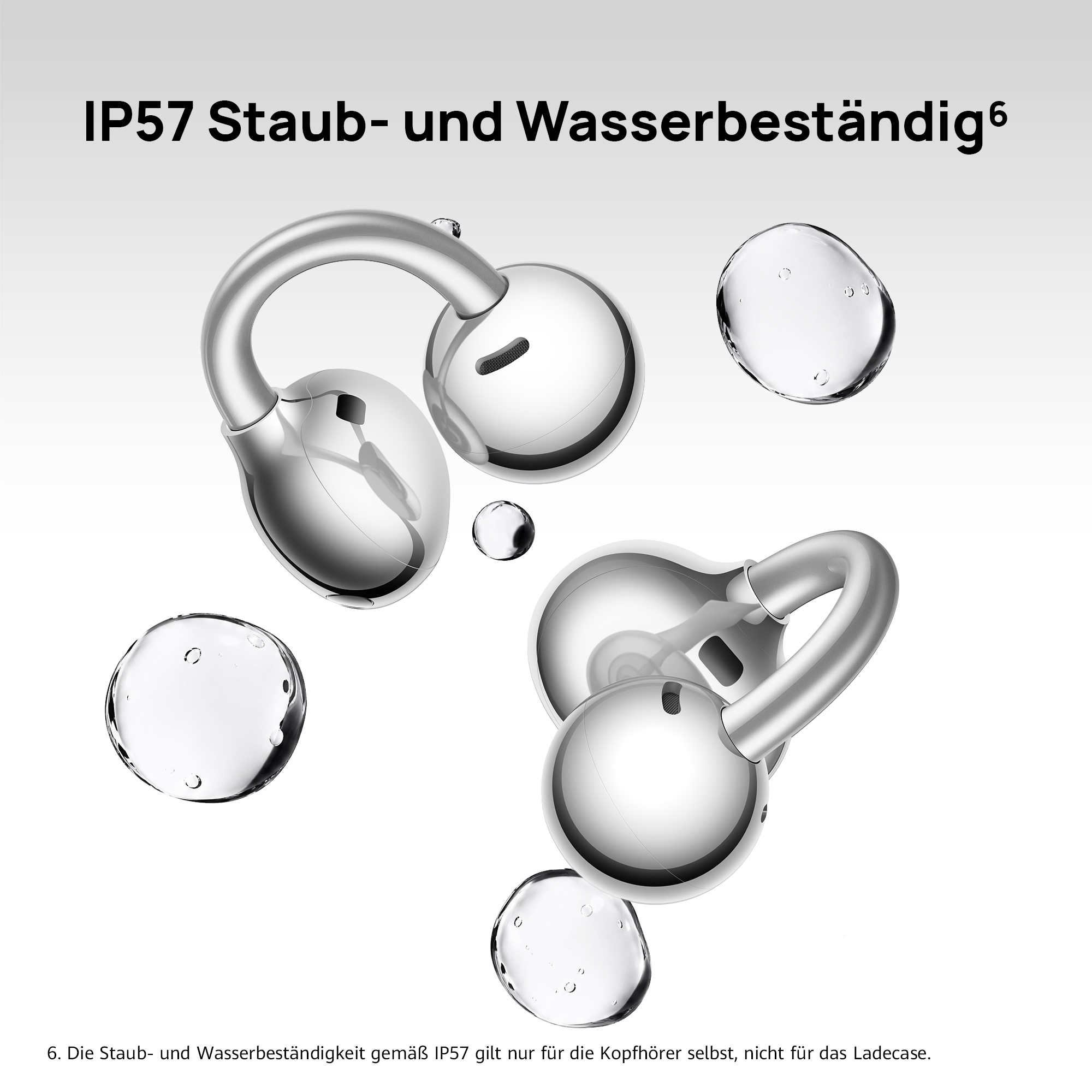 Huawei Open-Ear-Kopfhörer »FreeClip 2 S« A2DP Bluetooth Freisprechfunktion