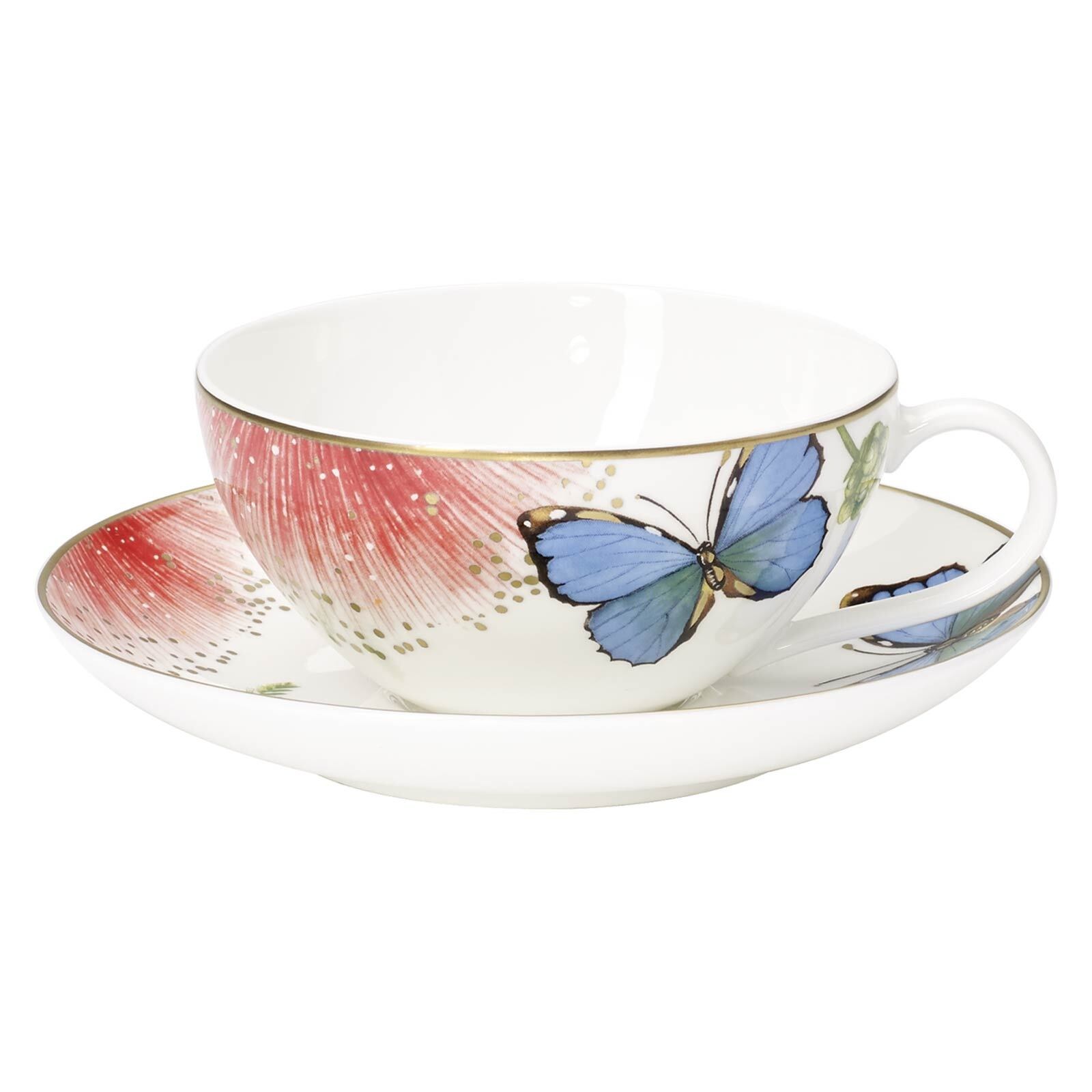 Villeroy & Boch Tasse »Teetassen mit Untertassen Amazonia Anmut 200 ml 6er Set bunt«