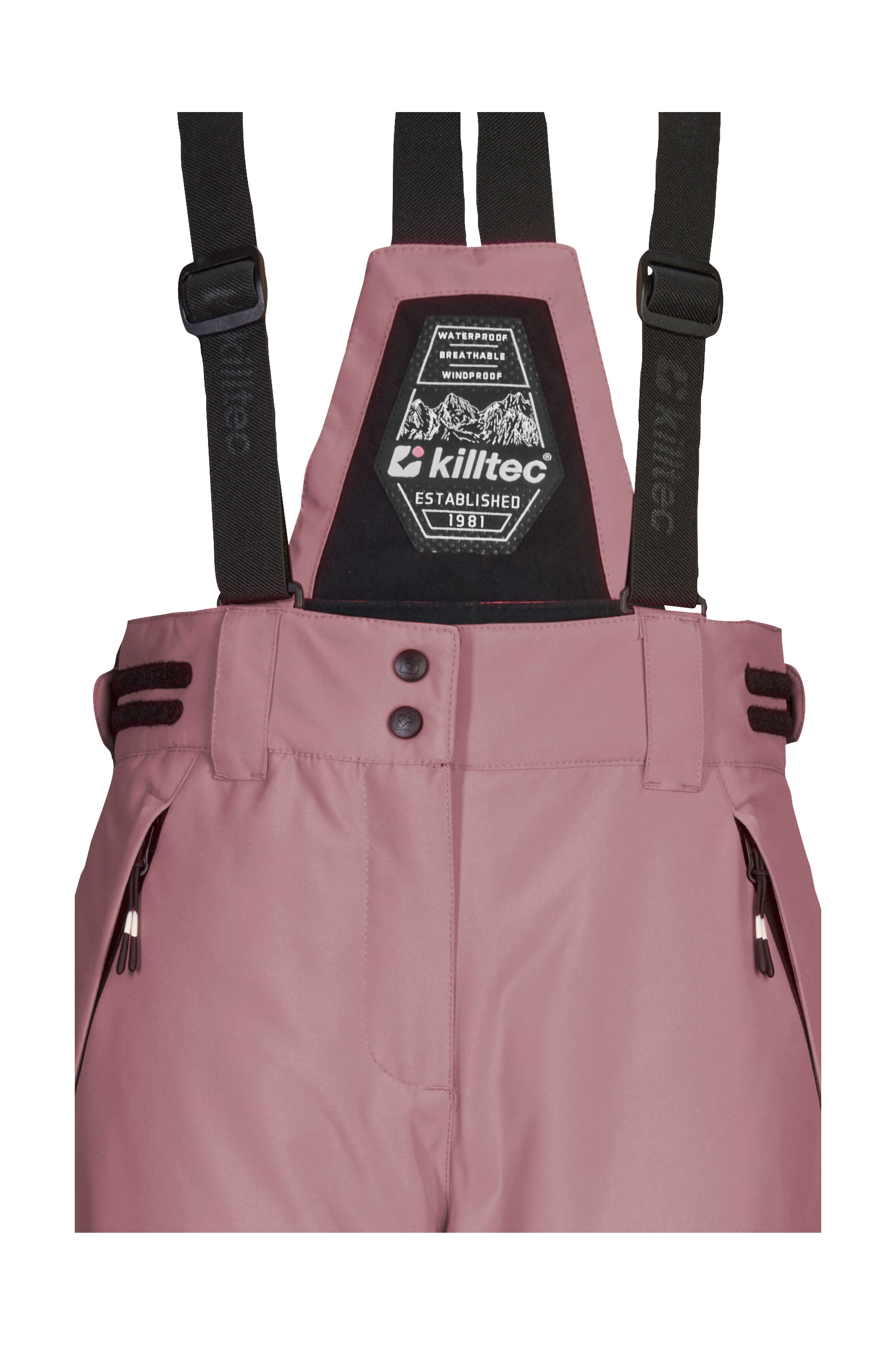 Killtec Skihose »KSW 213 GRLS SKI PNTS«, Wasserdichte, atmungsaktive Skihose mit verstellbarer Taille