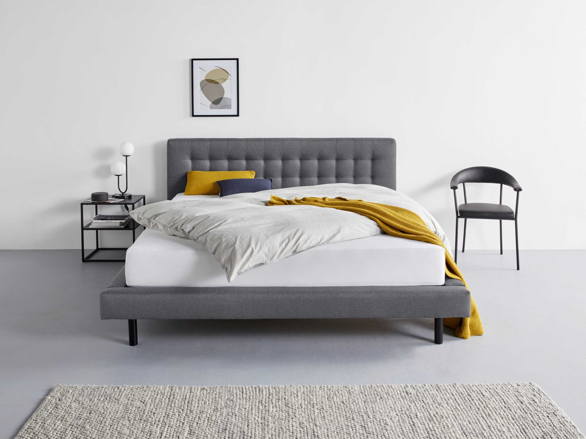 andas Polsterbett »Tobjörn«, Mit breitem Futon-Rahmen