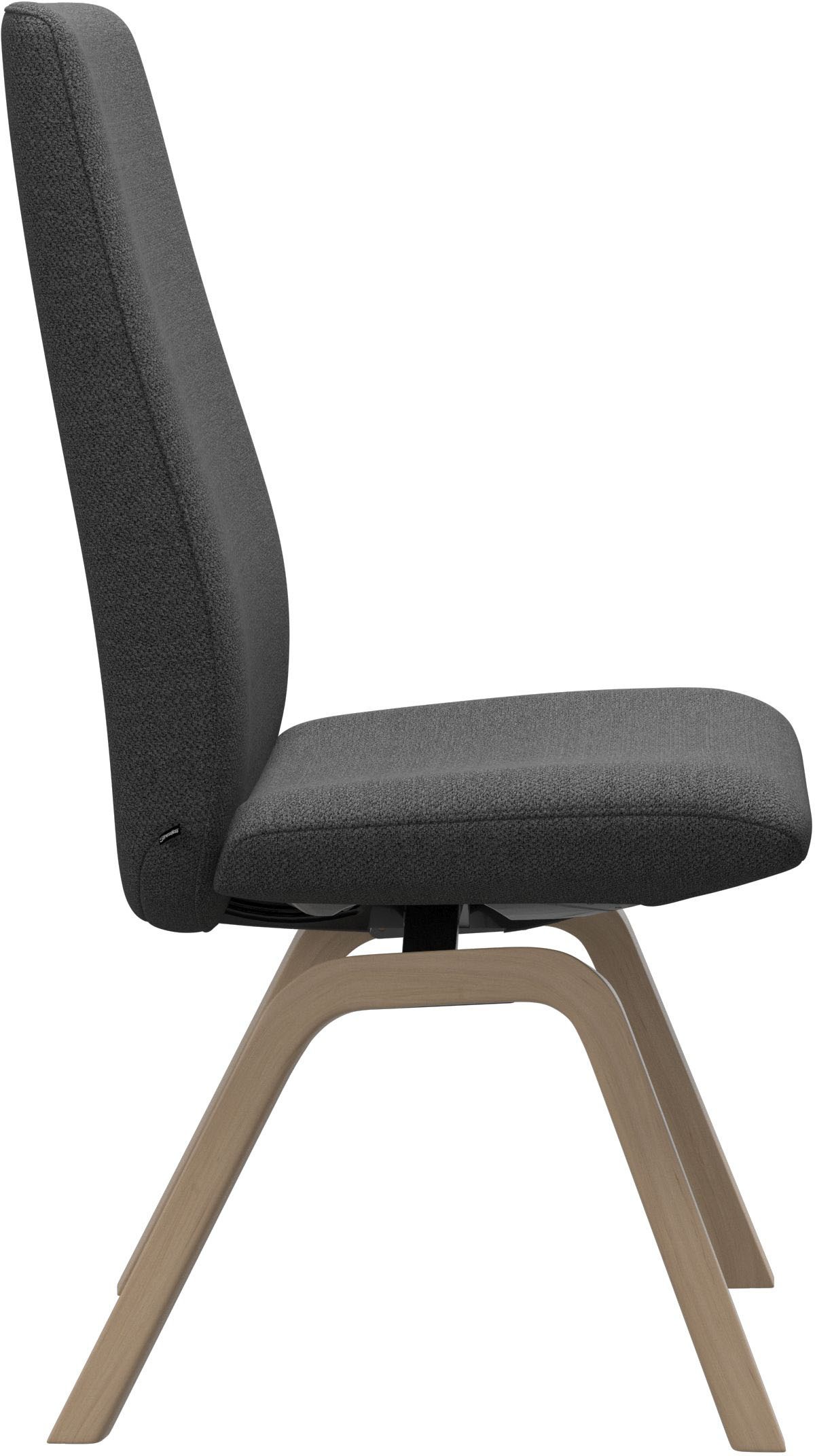 Stressless® Polsterstuhl »Laurel«, ROHLEDER Stoff Q2 FARON, High Back, Größe L, mit schräggestellten Beinen in Eiche natur
