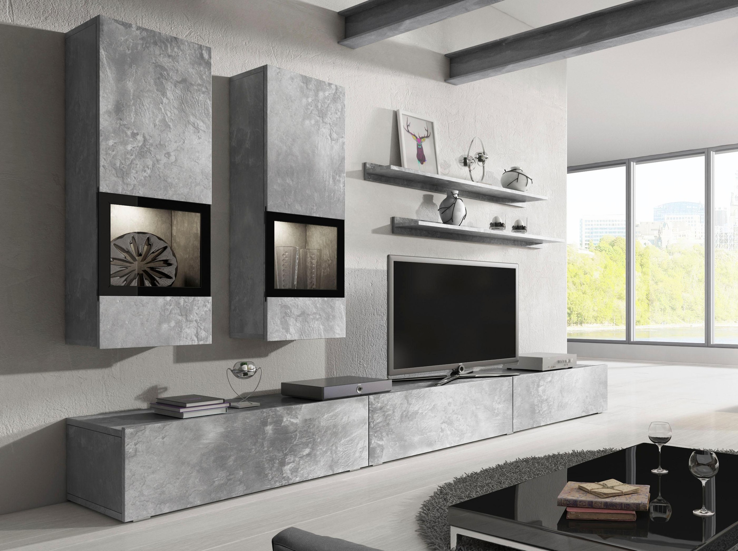 INOSIGN Wohnwand »Baros« Set, 6 Stk. tlg.