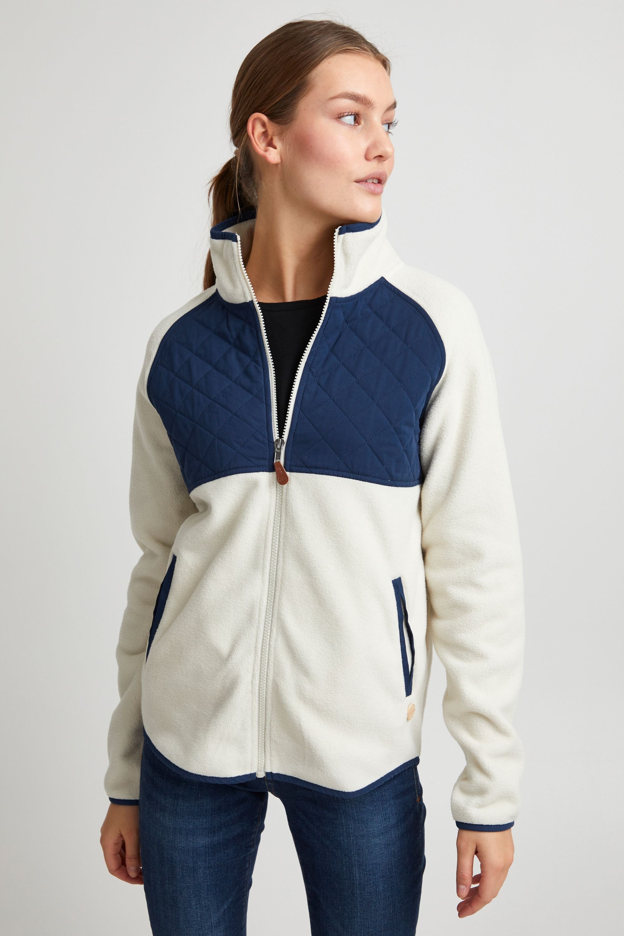 OXMO Kapuzenfleecejacke »Sweatjacke OXMalin«