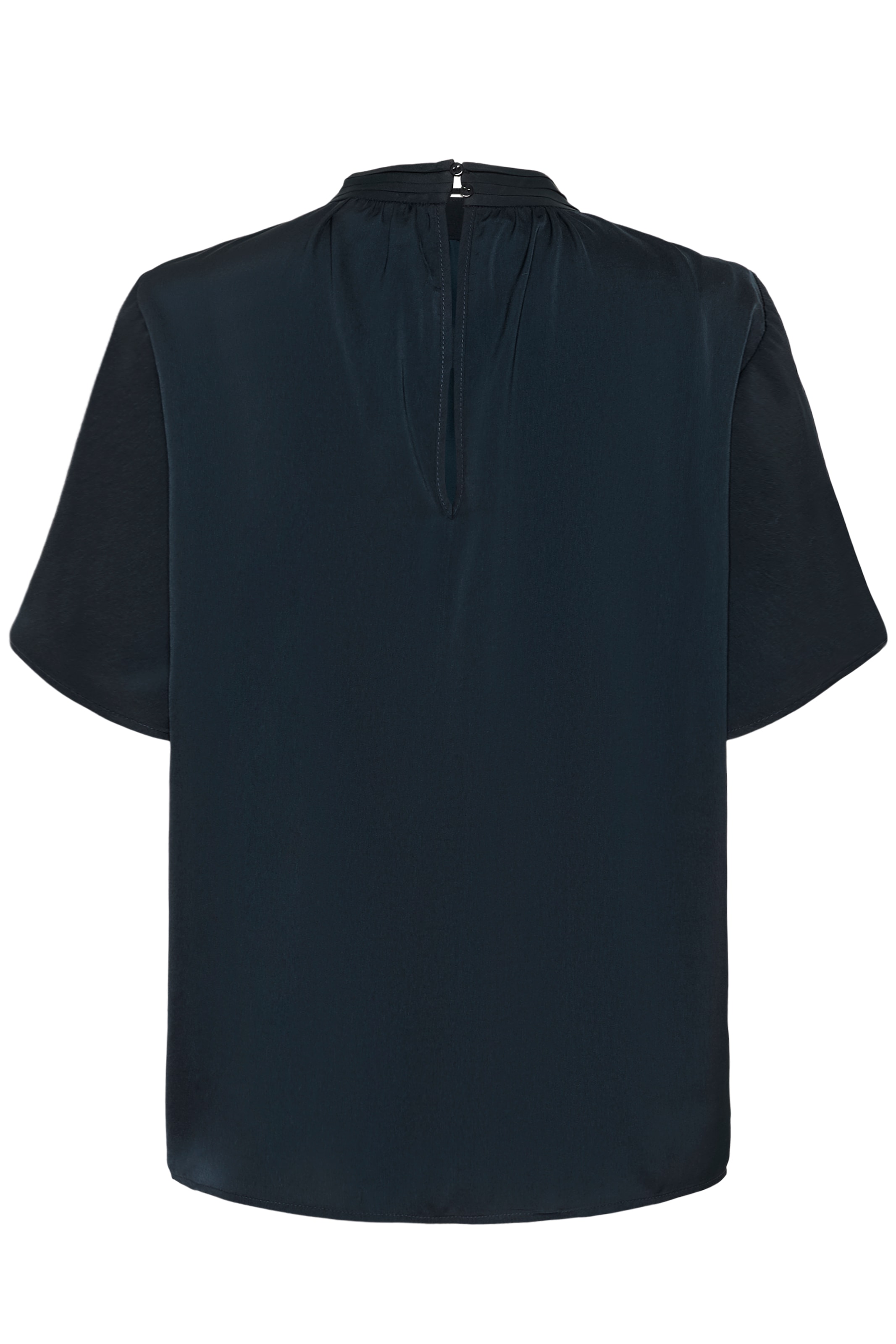 Saint Tropez Kurzarmbluse »AileenSZ Flared Blouse« Kunstfaser, Regular fit