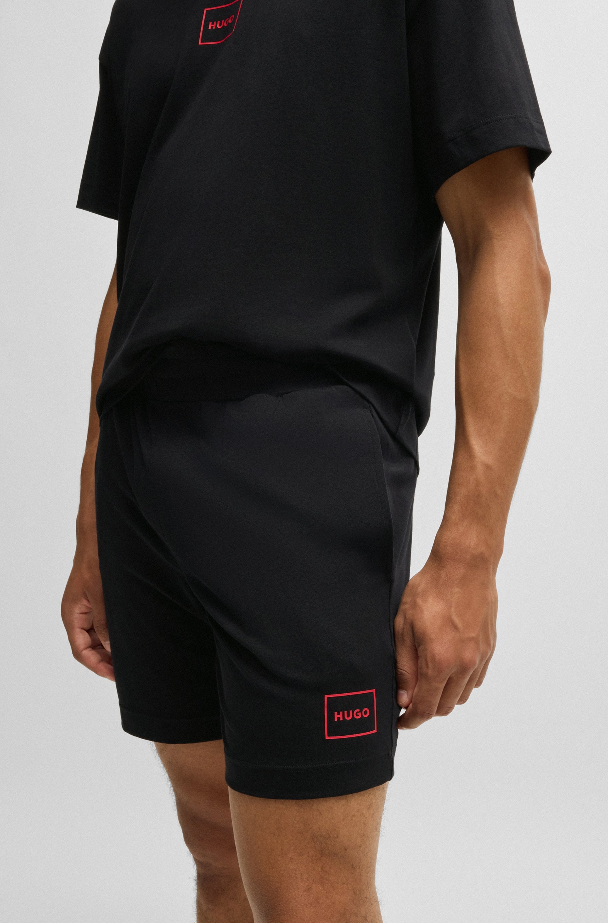 HUGO Underwear Shorts »Laze Shorts CW 10«, mit elastischem Bund