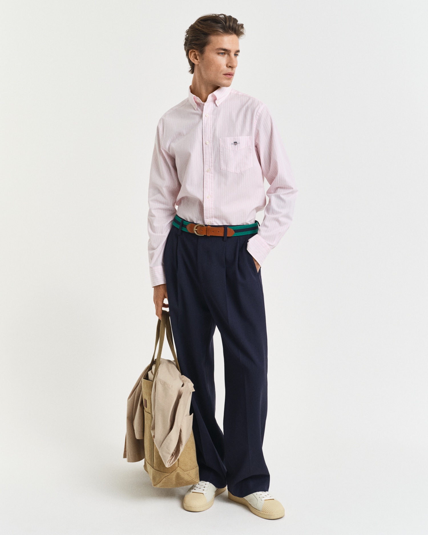 Gant Langarmhemd »REG POPLIN STRIPE SHIRT«