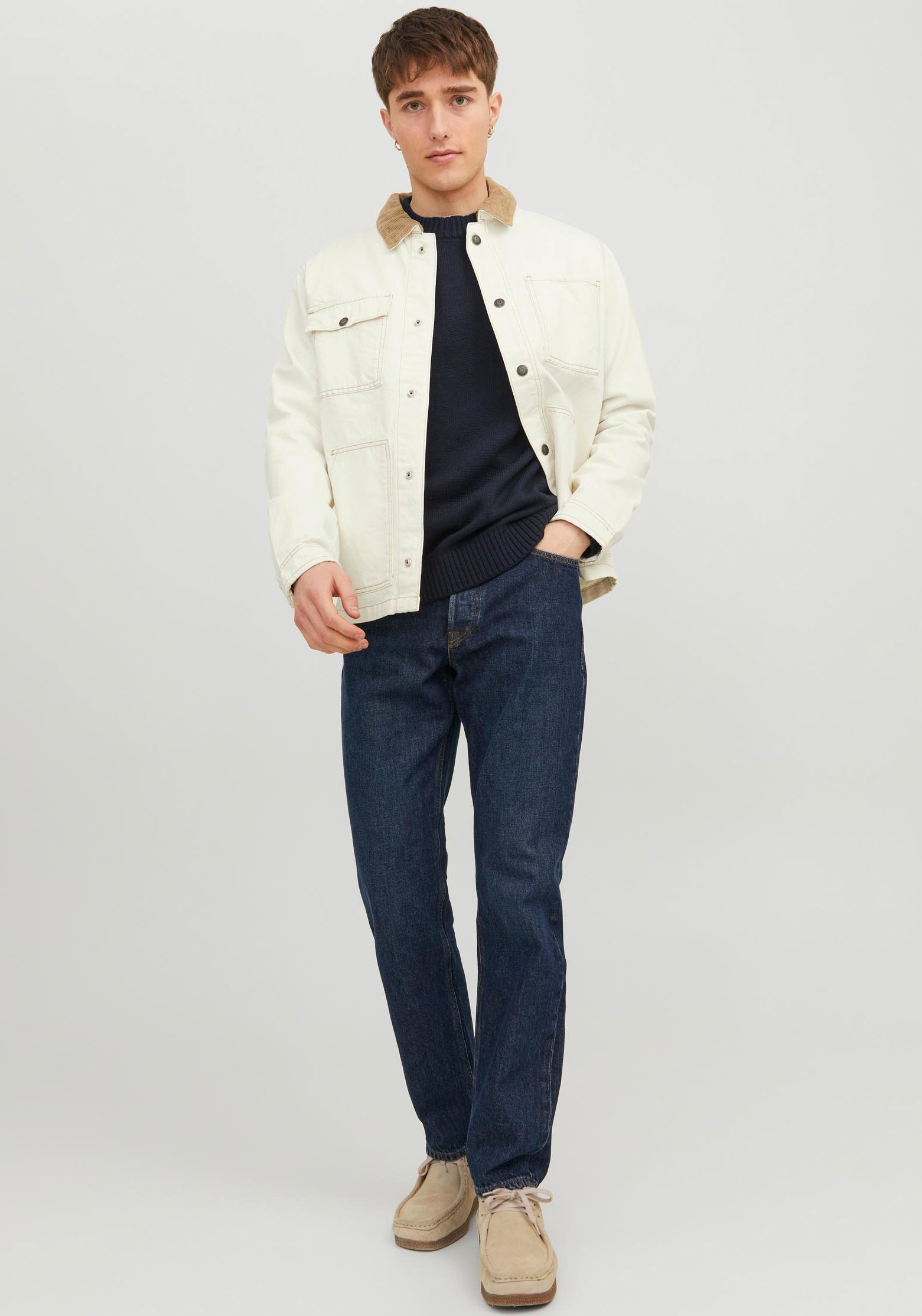 Jack & Jones Loose-fit-Jeans »JJICHRIS JJORIGINAL SBD 921 SN«