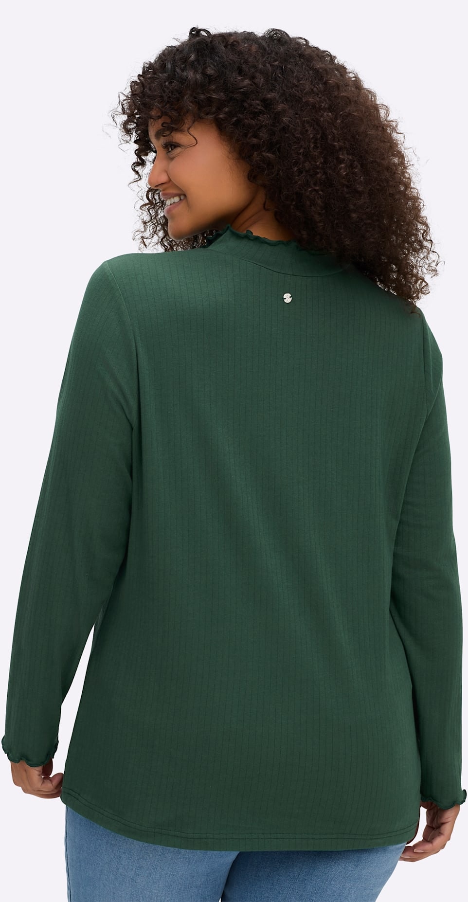 Sheego Stehkragenshirt »Shirtrolli« 1 Stk. tlg.