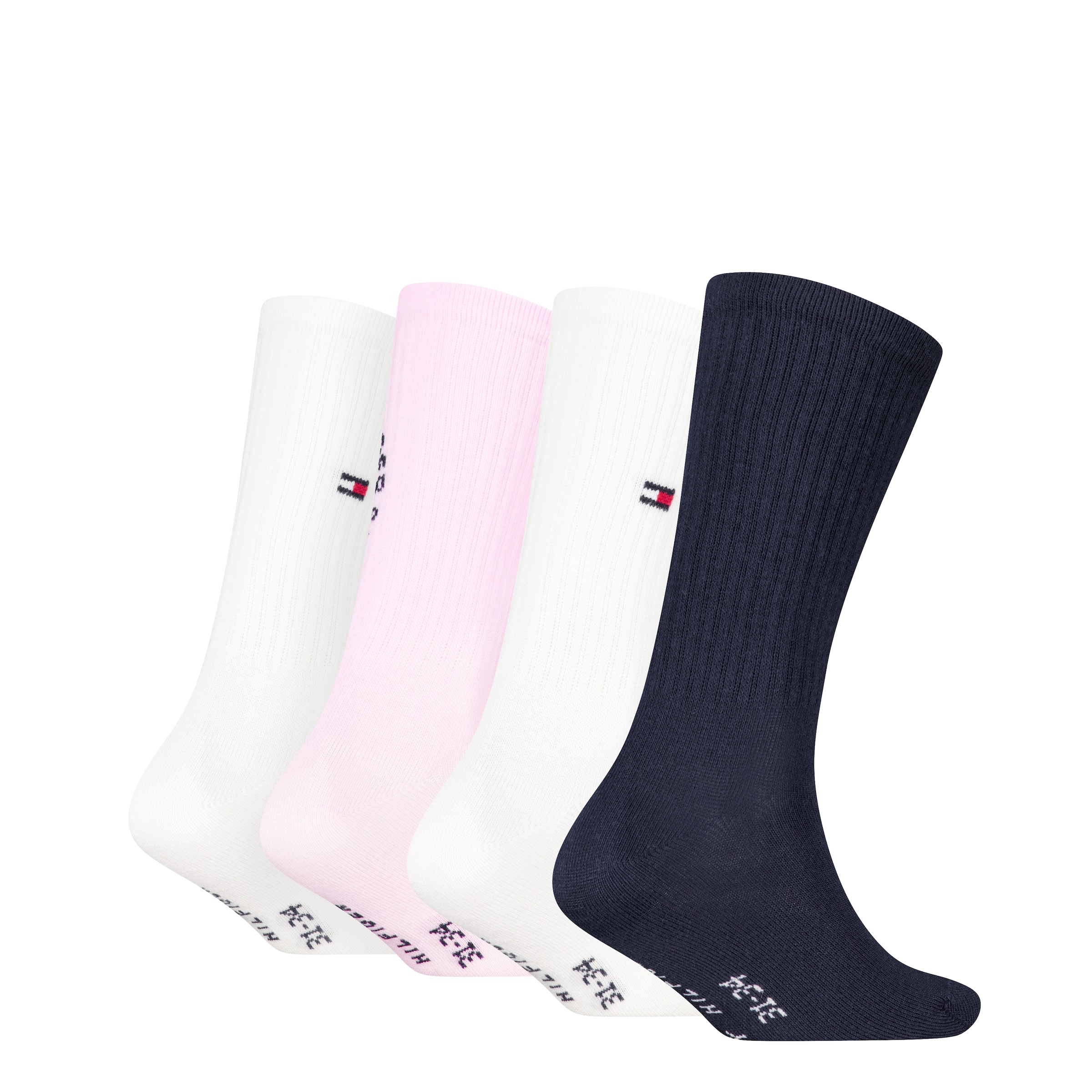 Tommy Hilfiger Socken »TH KIDS SOCK 4P SPORT TOMMY SMILEY ECOM« 4 Paar, 