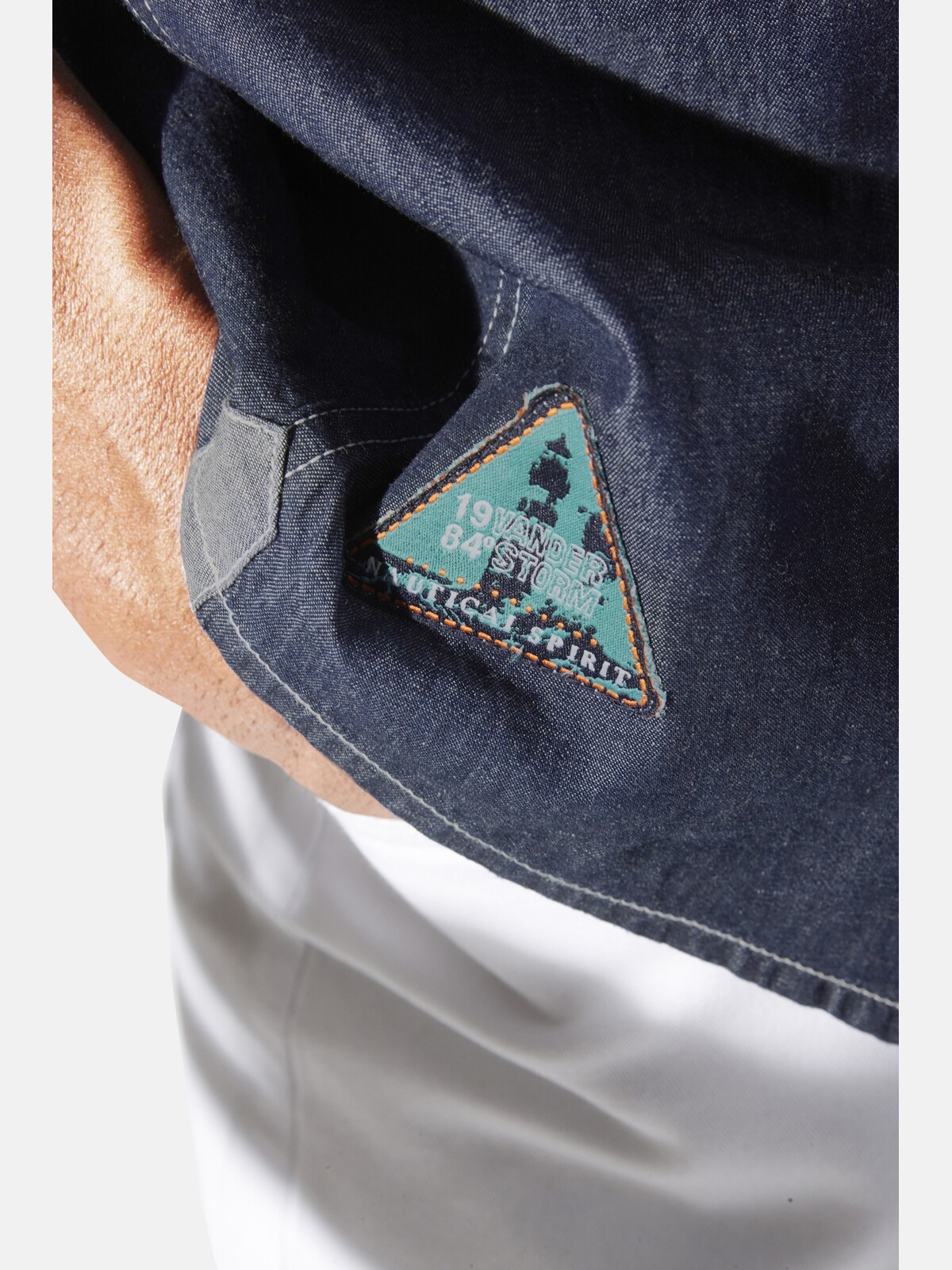 Jan Vanderstorm Jeanshemd »Jeanshemd OLAFGREN«