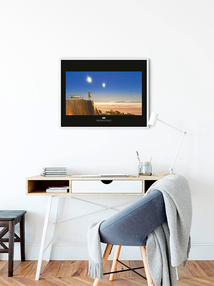 Komar Bild »Star Wars Classic RMQ Mos Eisley Edge«, Star Wars, (1 St.), Wandbild zur Dekoration im Kinderzimmer - ohne Rahmen