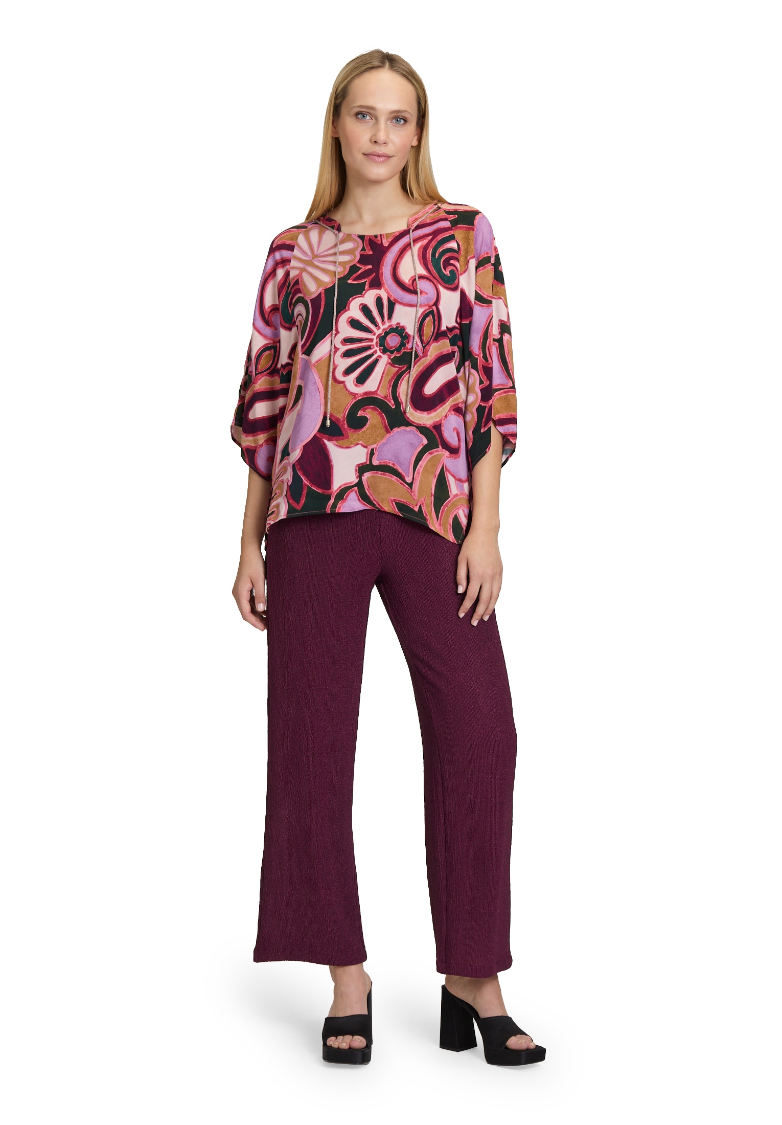 Cartoon Klassische Bluse »Casual-Bluse mit Muster«