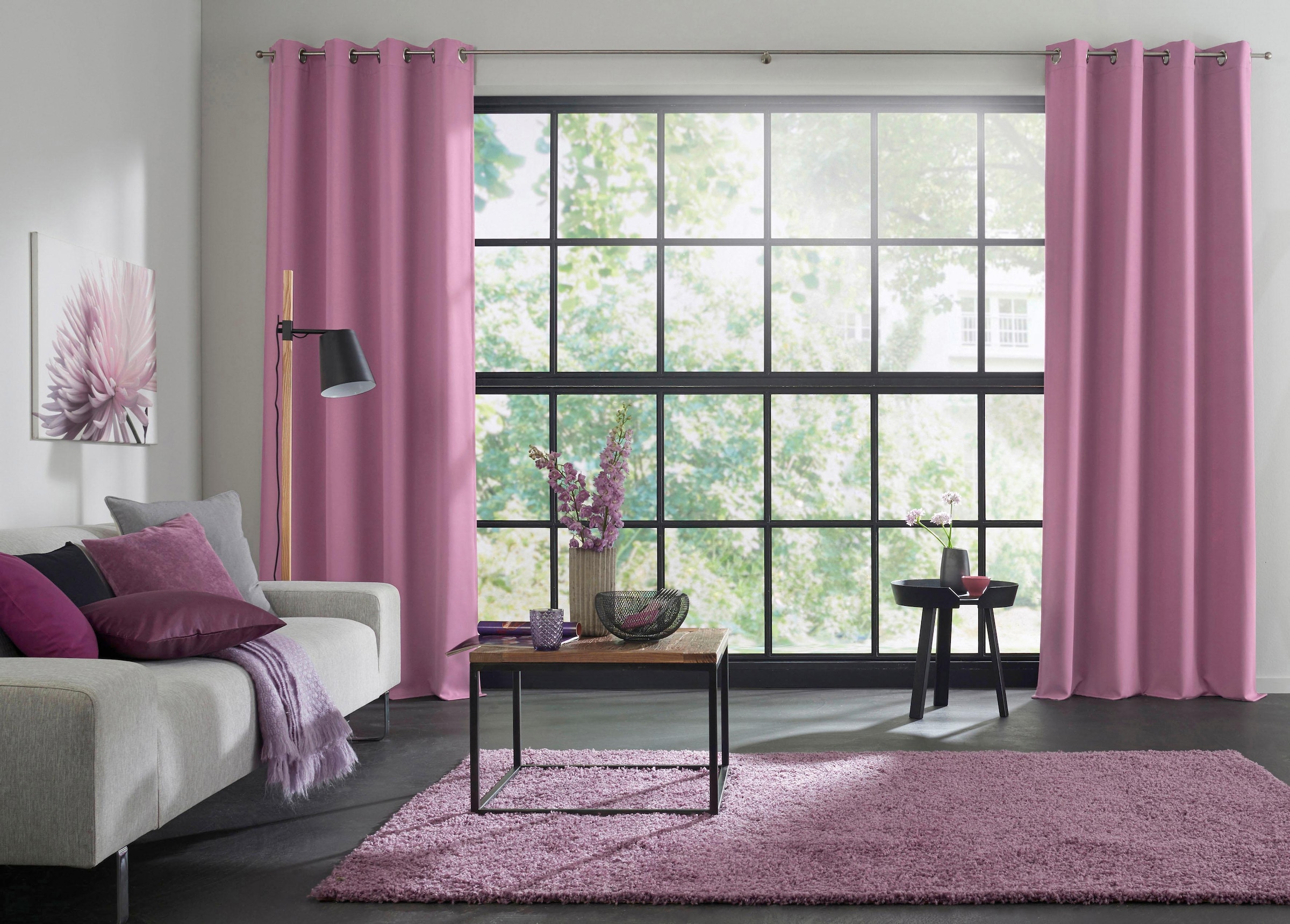 Wirth Vorhang »Dim out« Ösen 1 Stk. tlg.