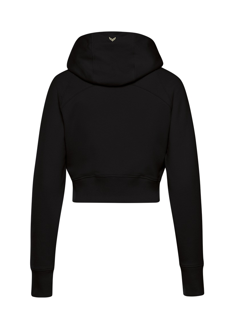 Trigema Sweatjacke »TRIGEMA Cropped Kapuzenjacke«
