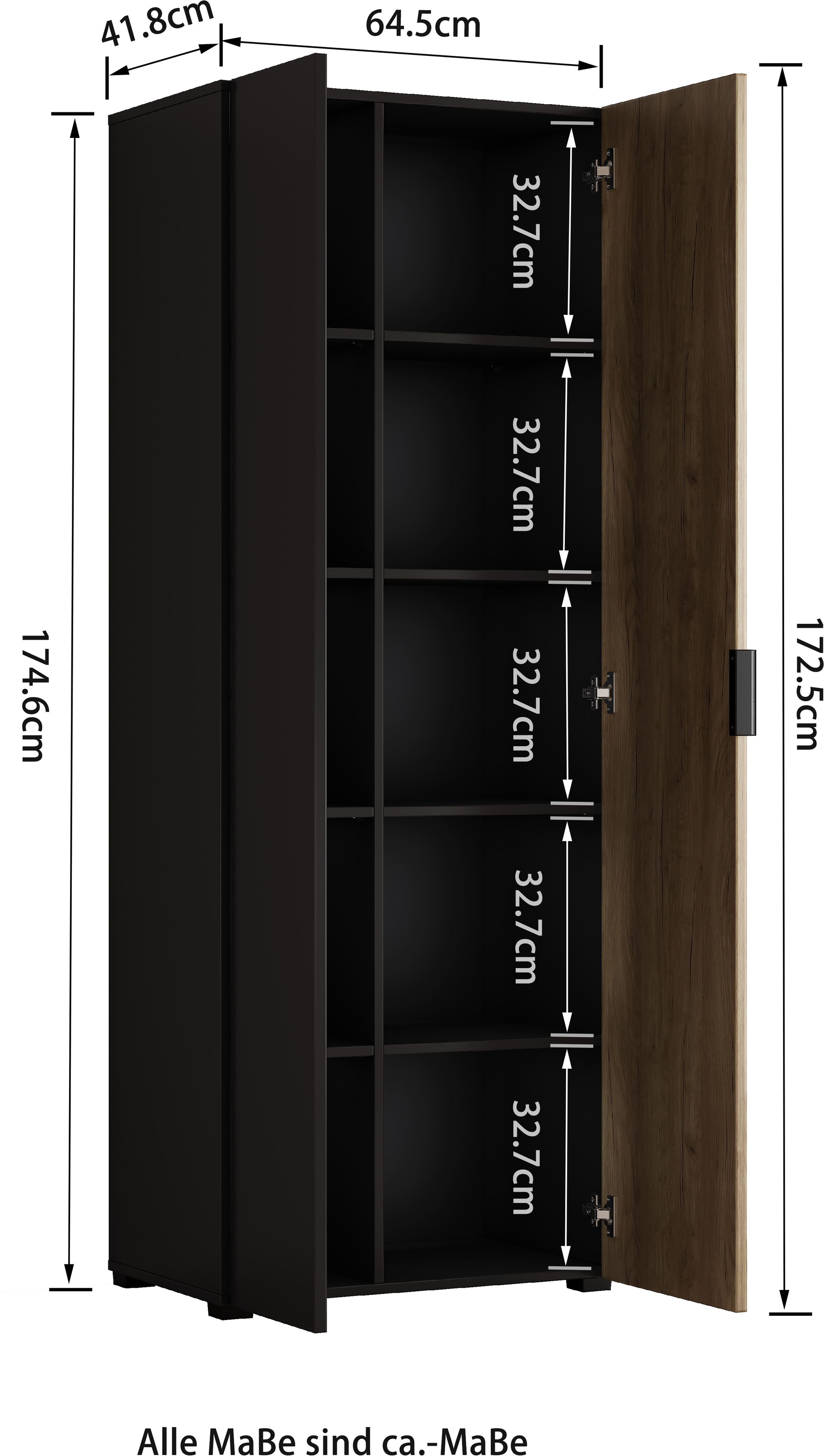 OTTO home Aktenschrank »ASPEA-AS1T5F« Set, 