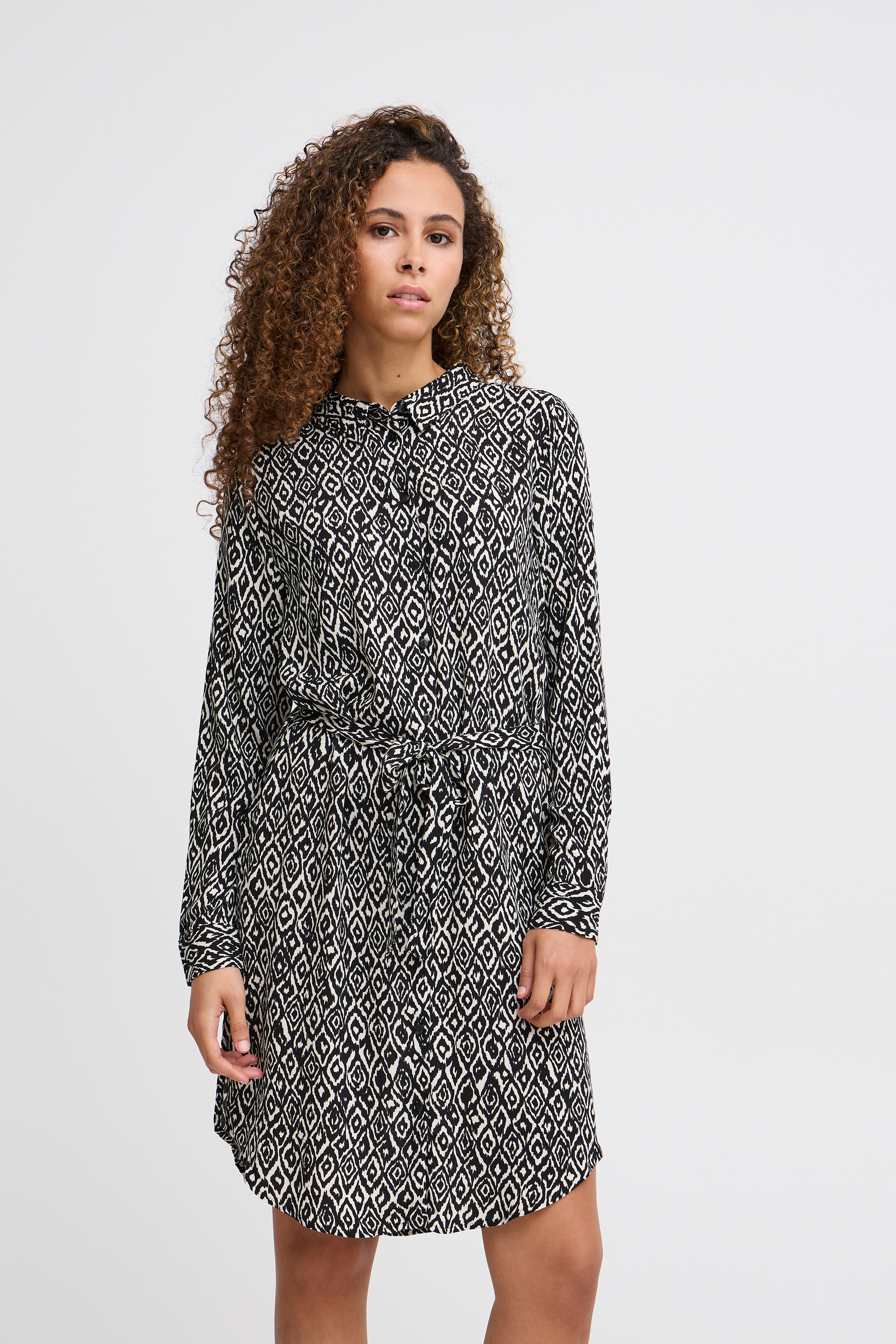Ichi Midikleid »Damen Kleid IHVERA«