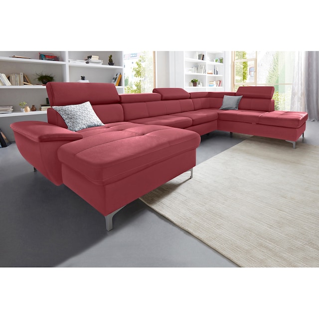 exxpo - sofa fashion Wohnlandschaft, wahlweise mit Bettfunktion und  Bettkasten auf Raten bestellen