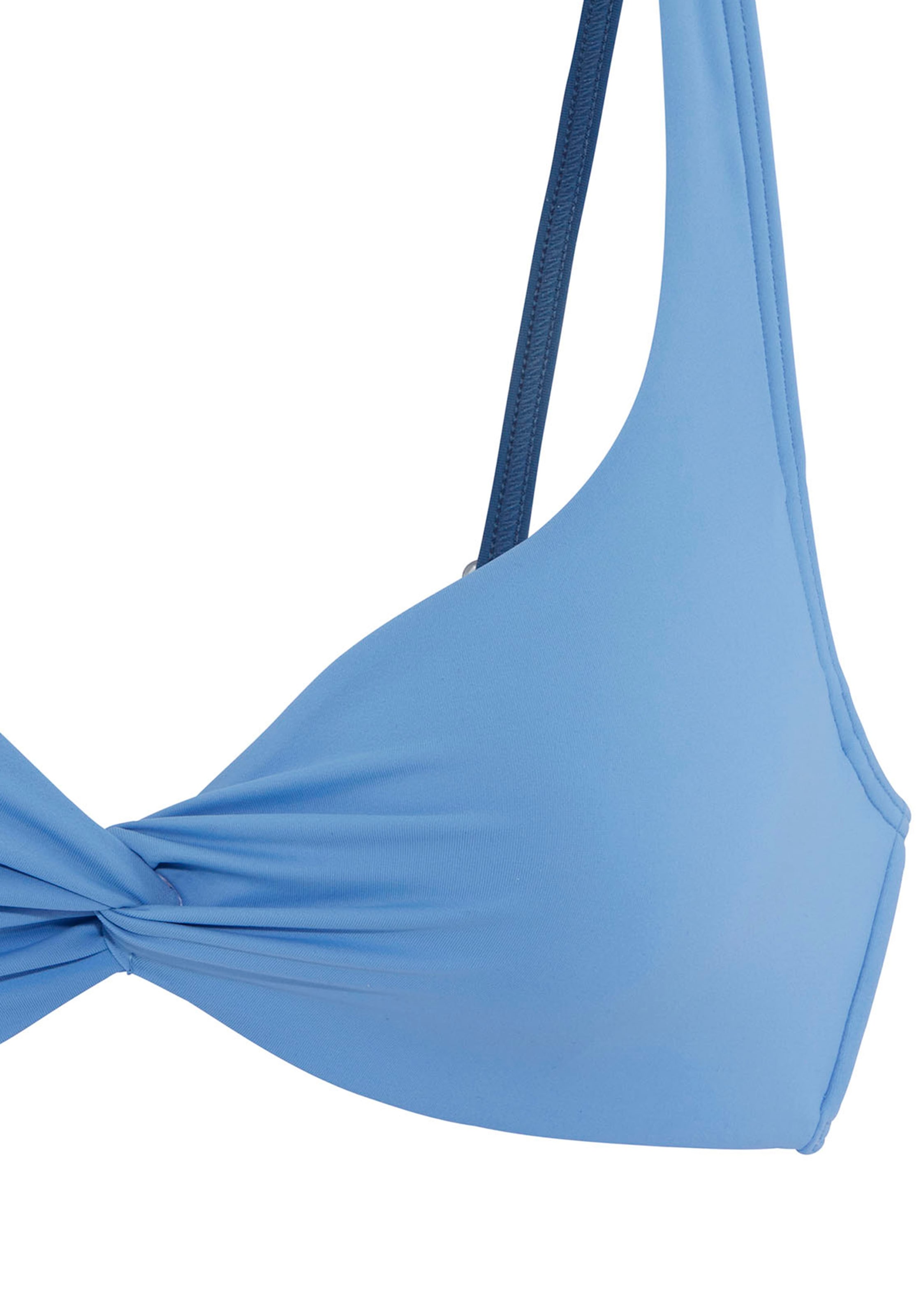 LASCANA ACTIVE Bügel-Bikini-Top »Oceana«, mit Knotenoptik vorn