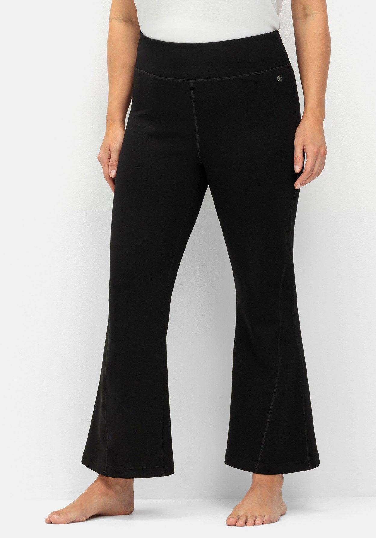 Sheego Sporthose »Sport-Jazzpant in Bootcut-Beinform«