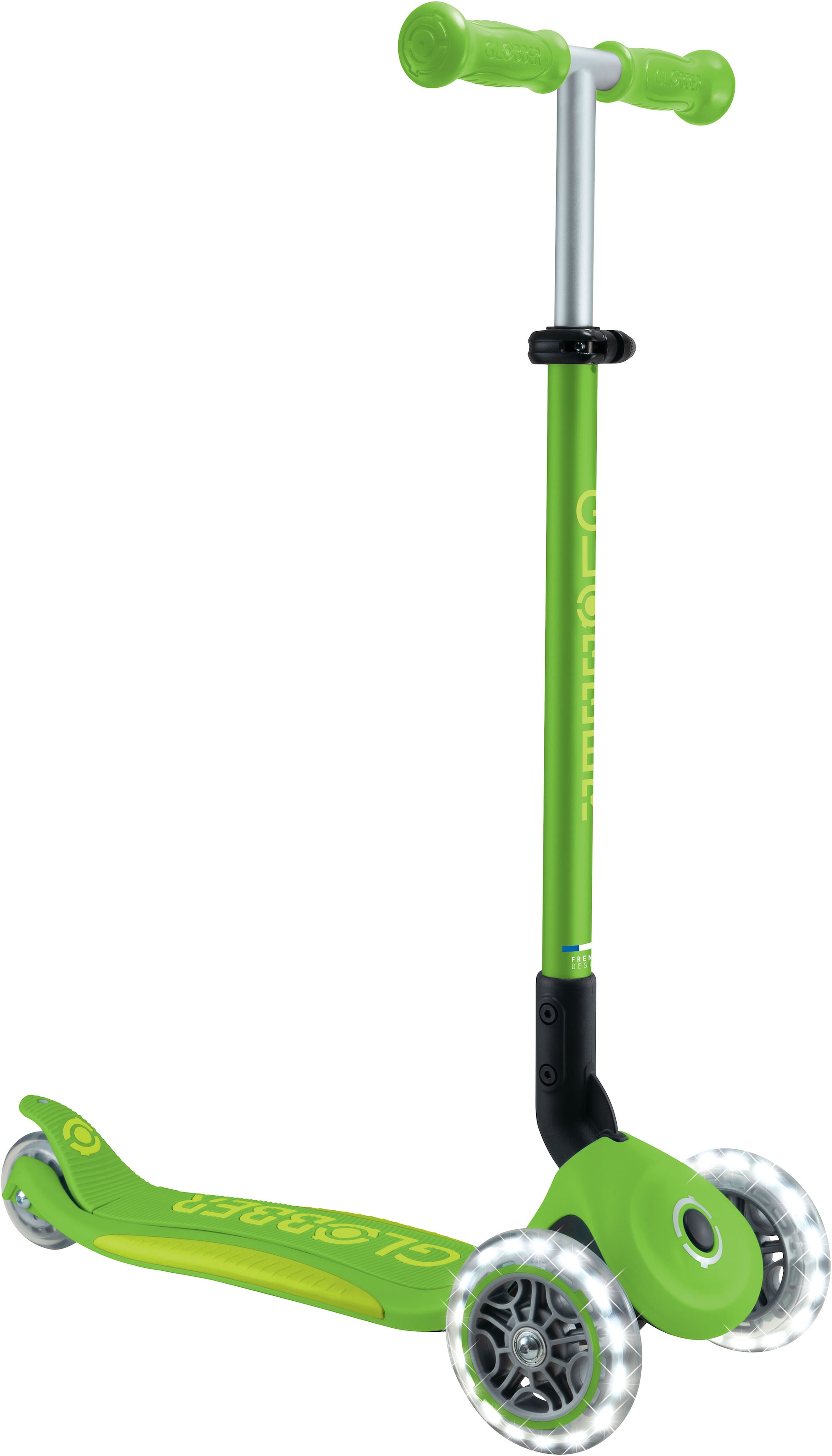 Globber Tretroller »GLOBBER ELITE LIGHTS, mit Leuchtrollen«